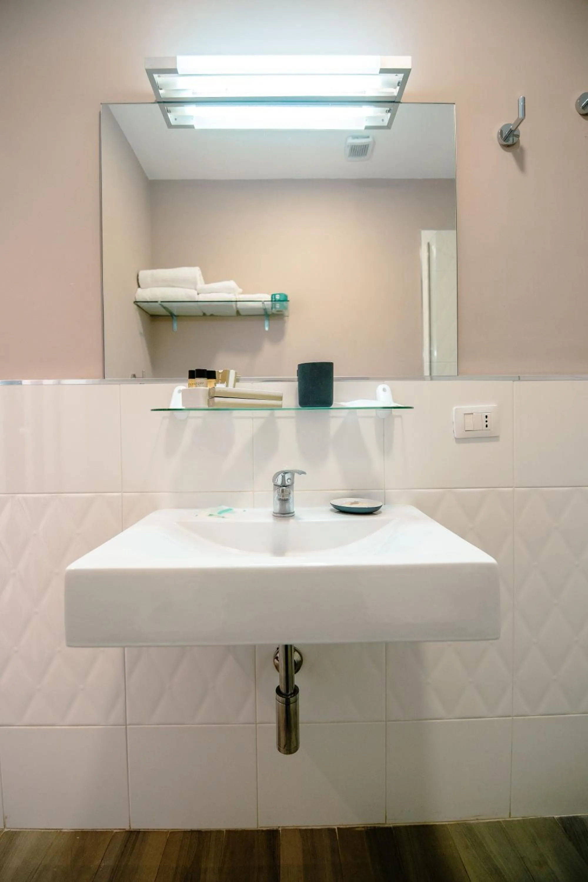 Bathroom in Hotel Bruman Salerno