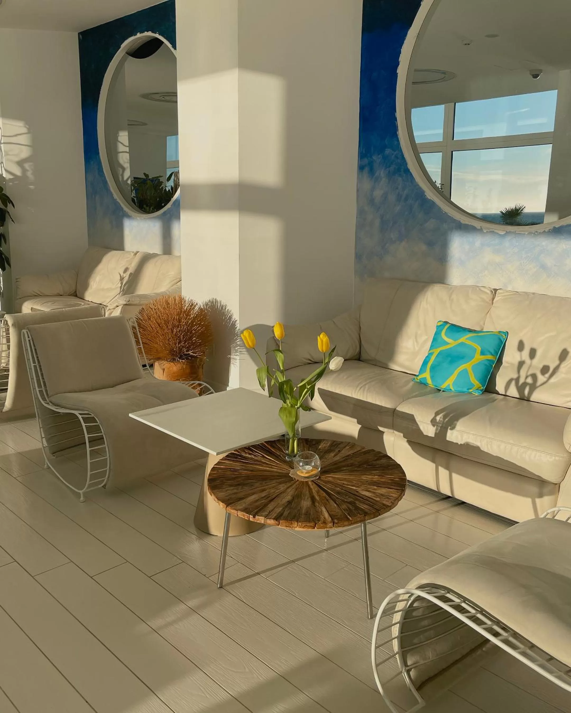 Lobby or reception in Hotel Miramare Stabia