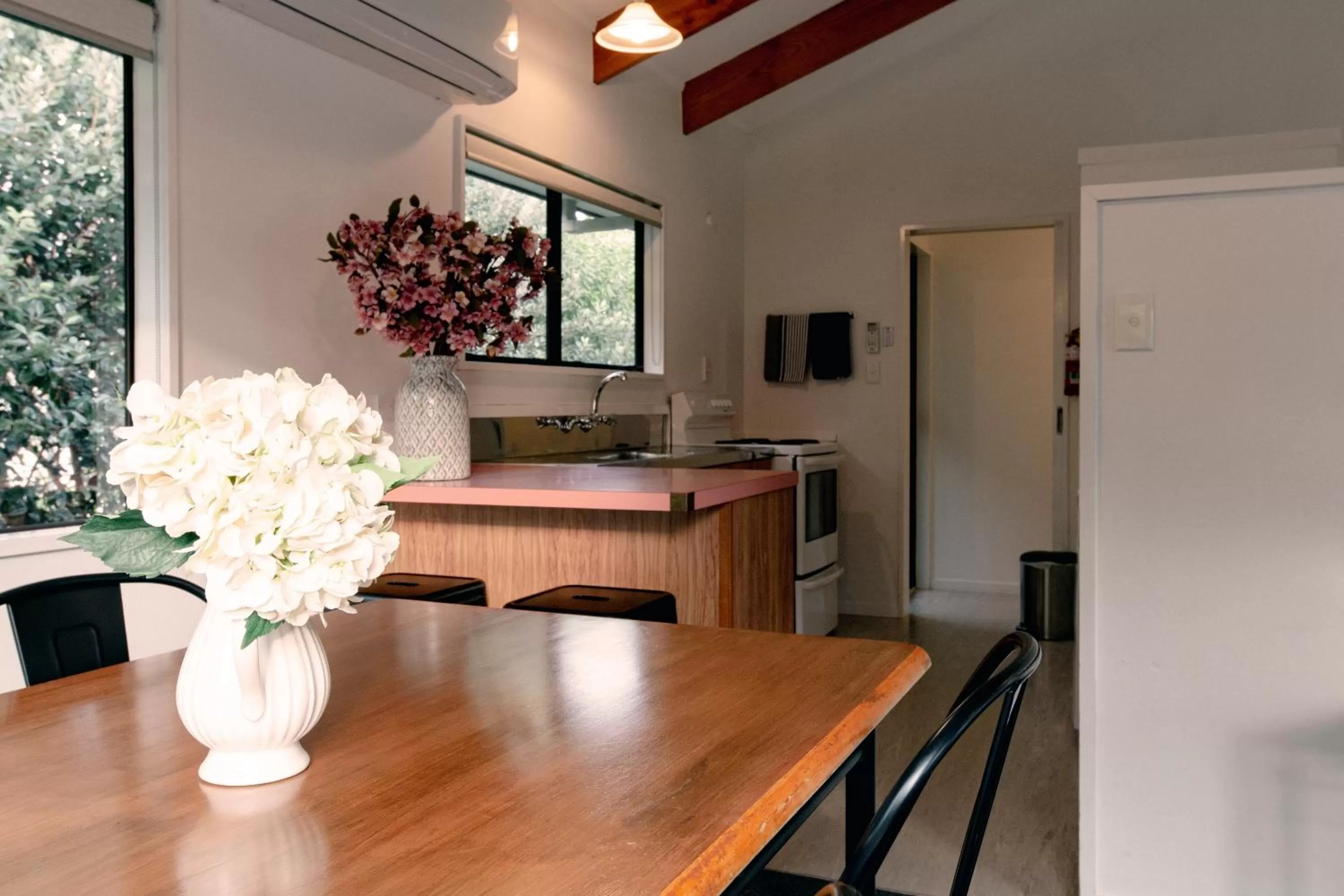 Kitchen or kitchenette in Aotearoa Lodge