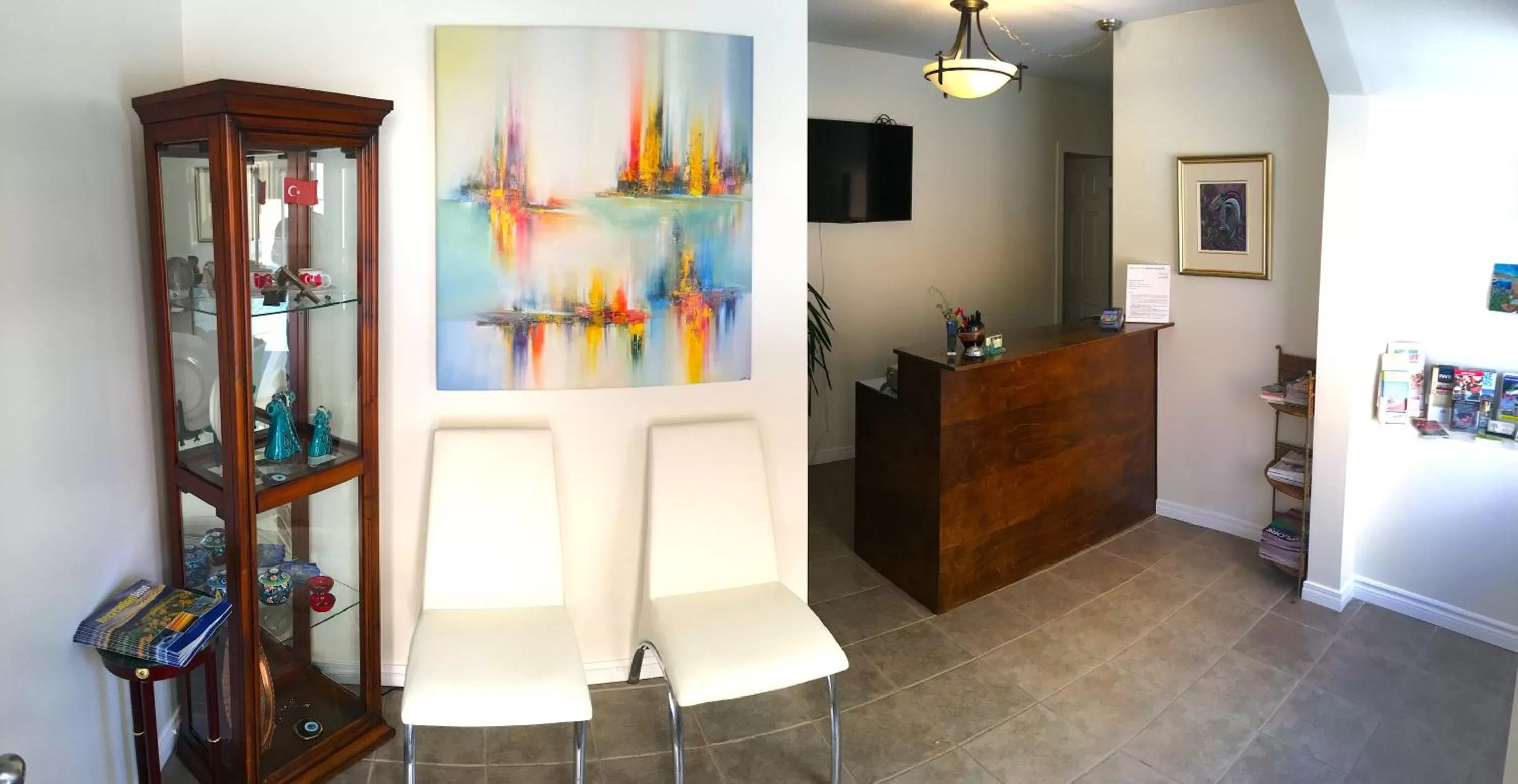 Lobby or reception, TV/Entertainment Center in Black Sea Motel