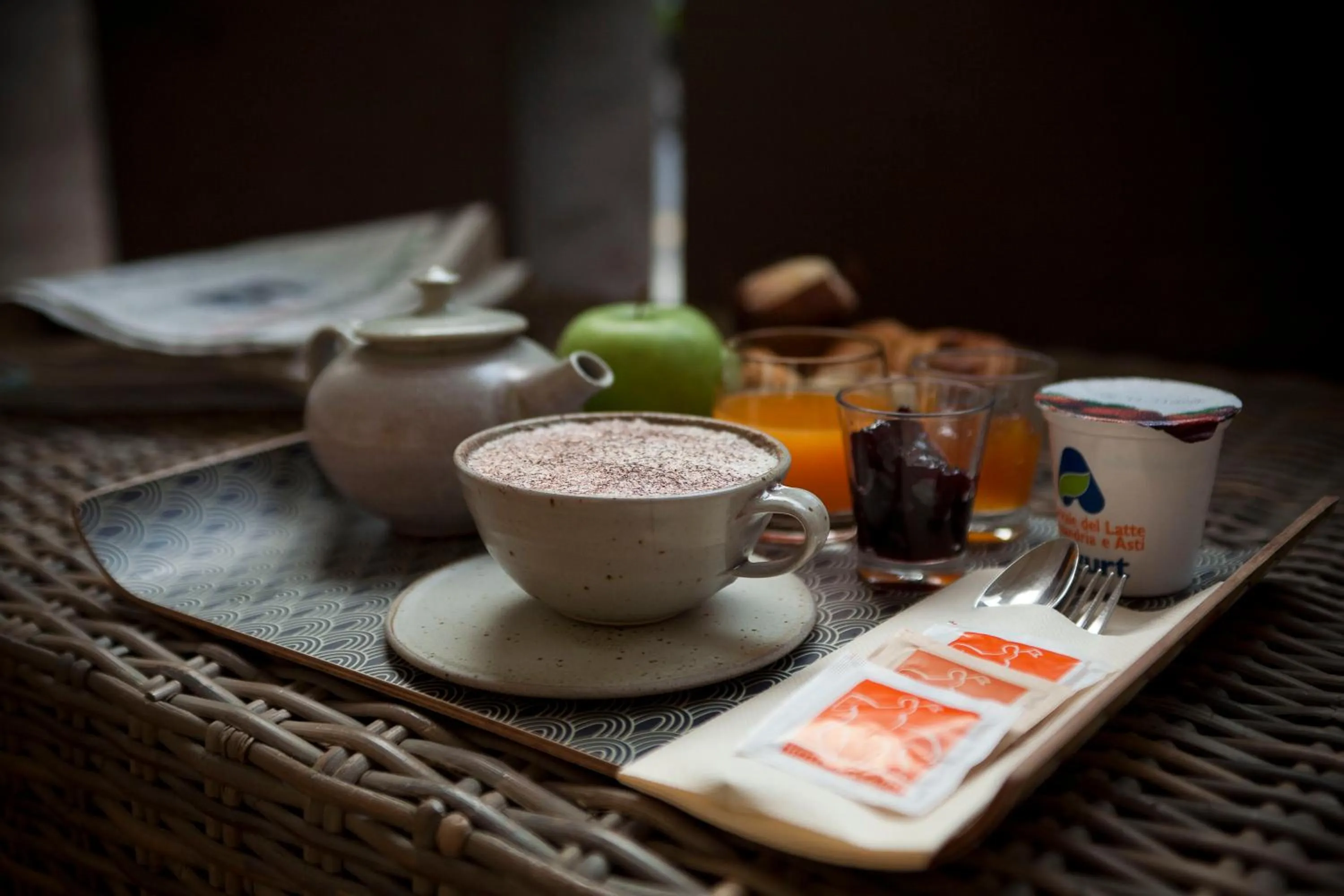Non alcoholic drinks in Hotel Aleramo