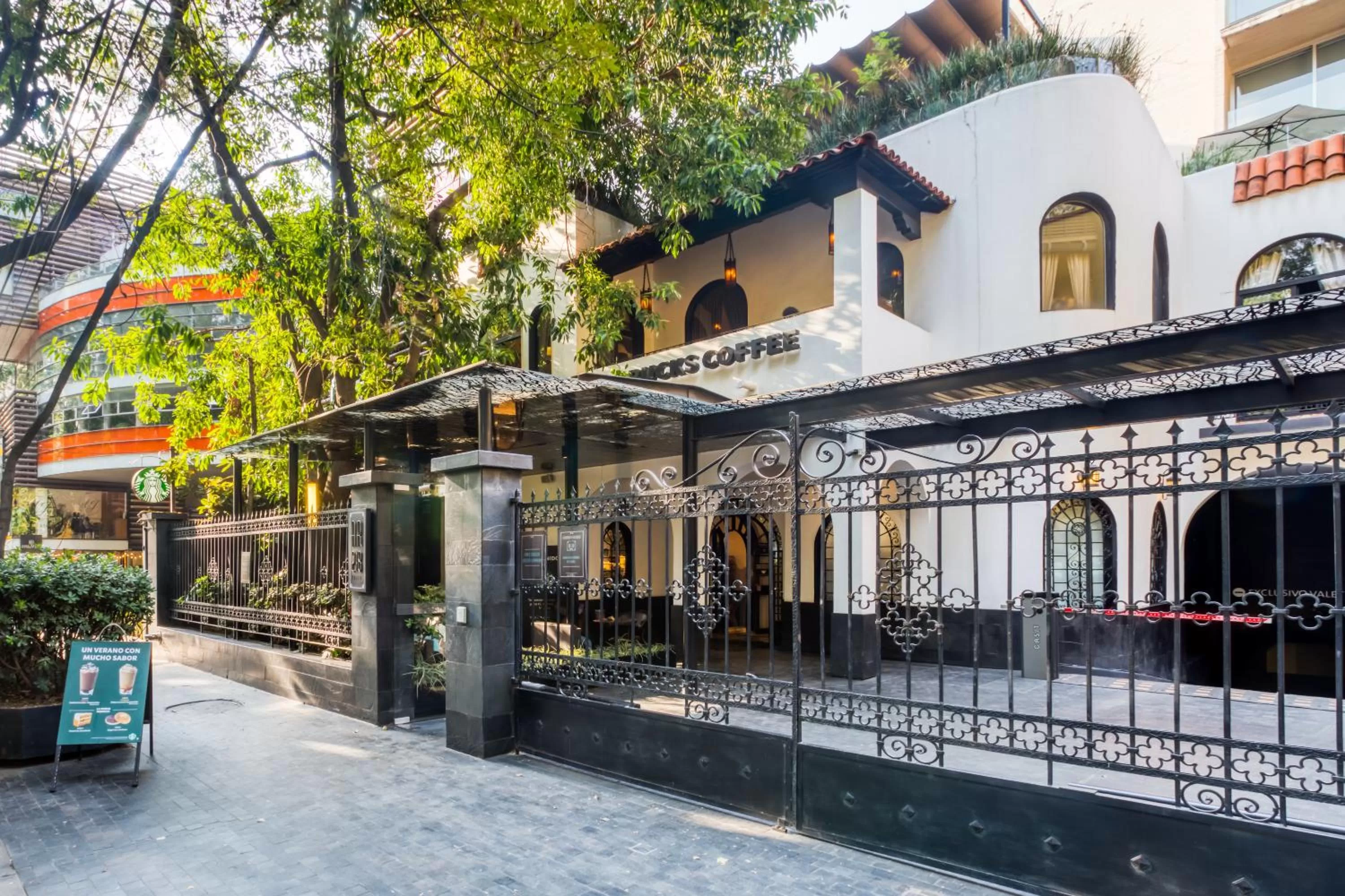 Facade/entrance in AR 218 Hotel by ULIV