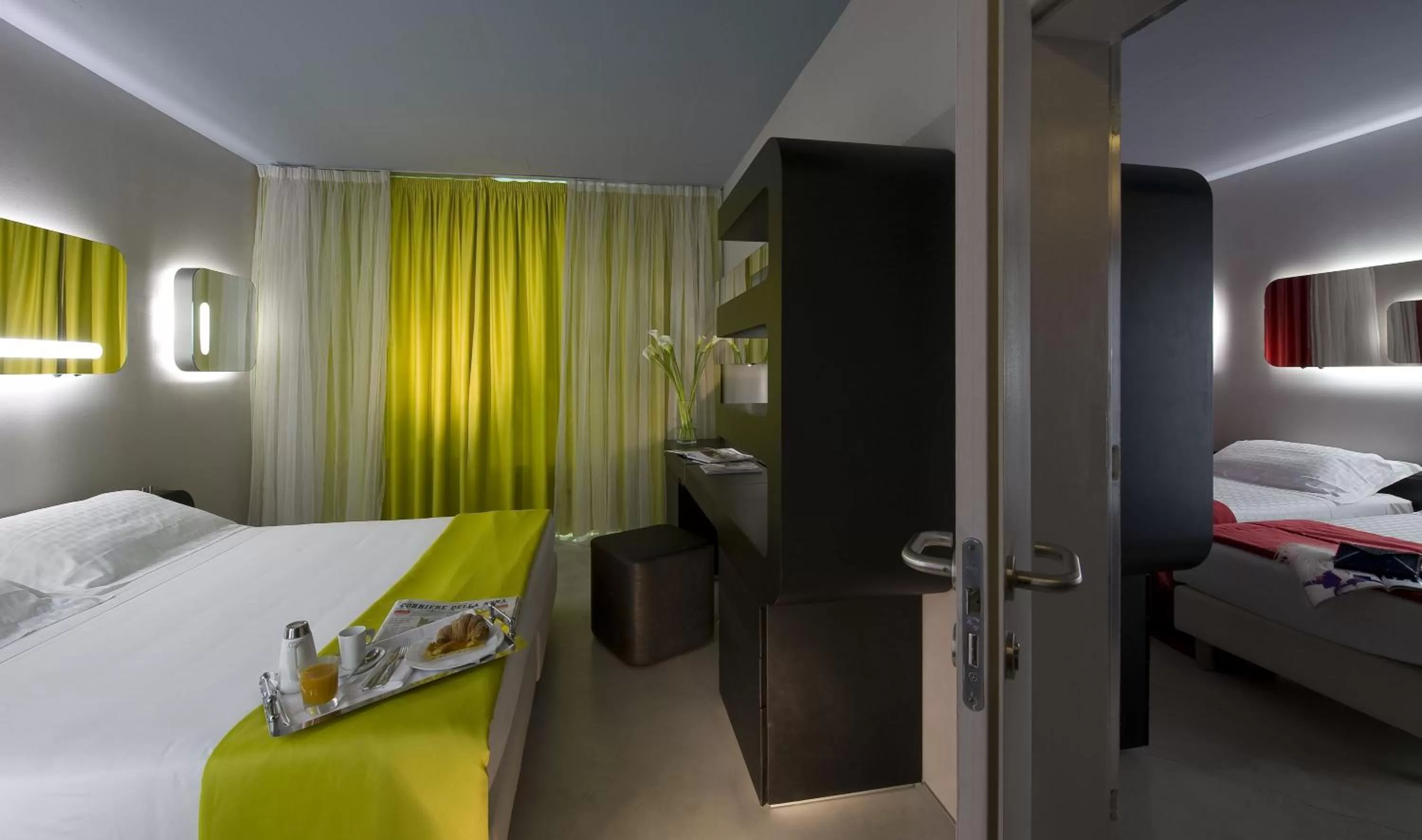 Bed in San Ranieri Hotel