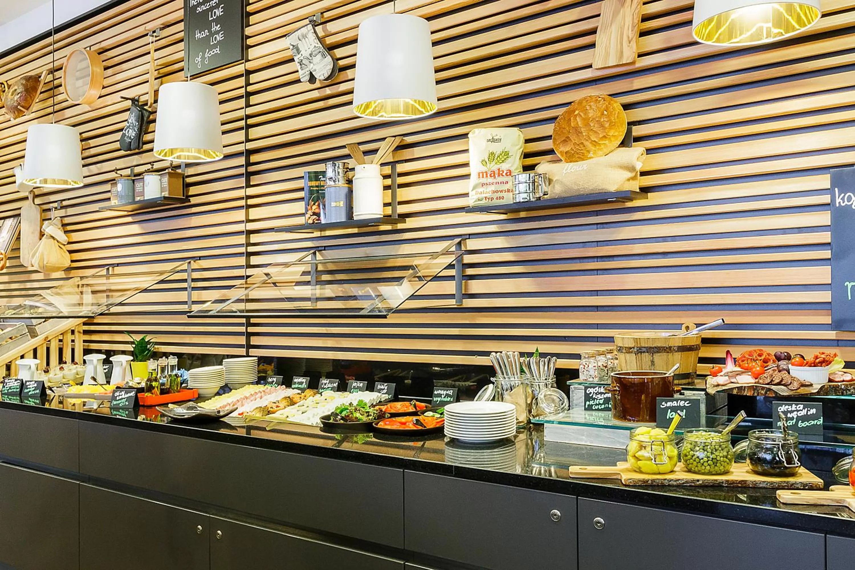 Buffet breakfast in Vienna House Easy by Wyndham Katowice