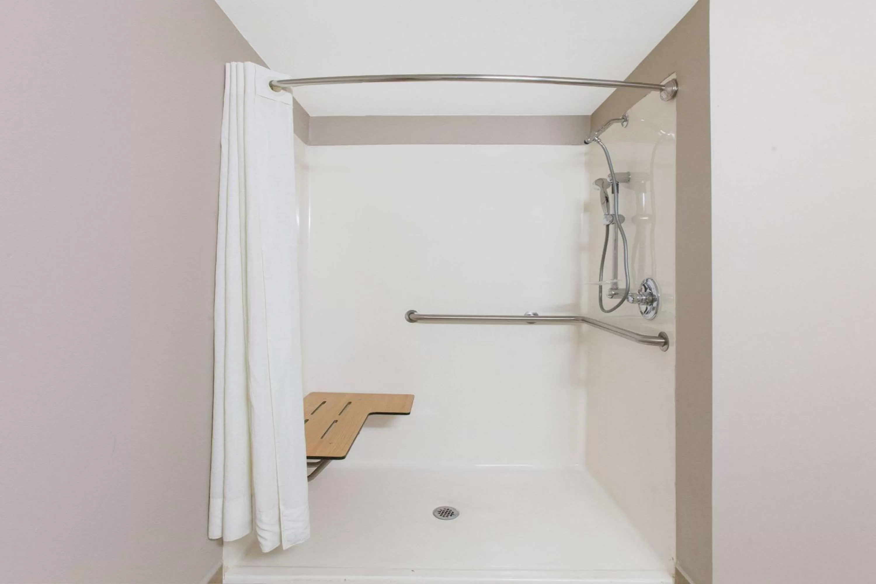 Shower in Super 8 by Wyndham Oklahoma City