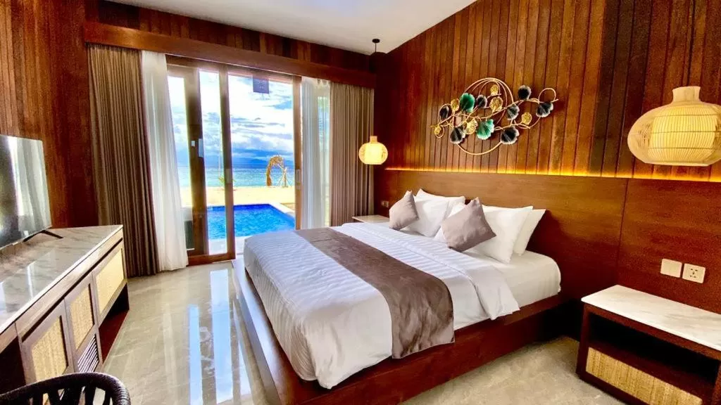 Bed in Khamara Nusa Penida