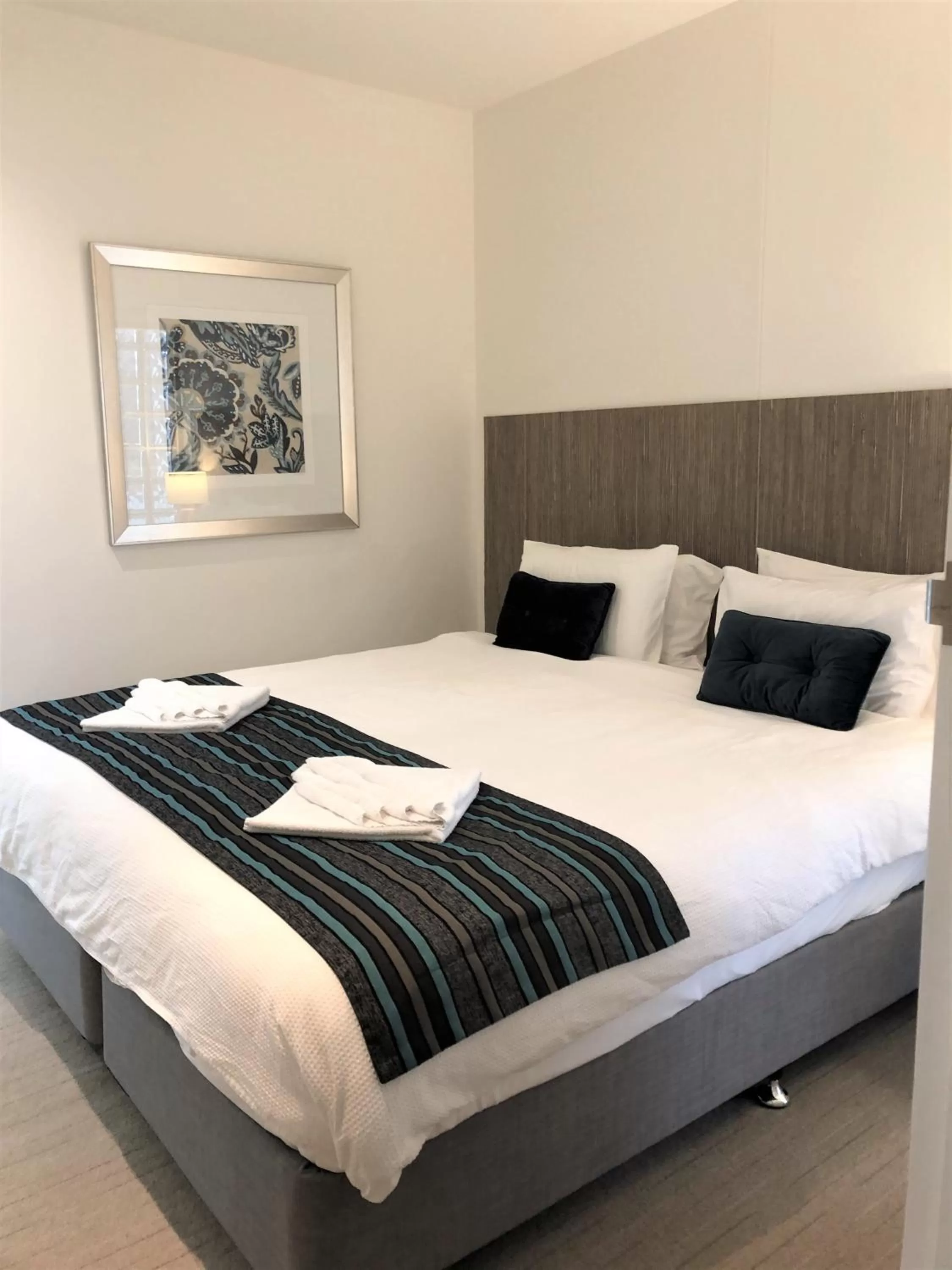 Bedroom, Bed in Cotton Beach Resort - Tweed Coast Holidays ®
