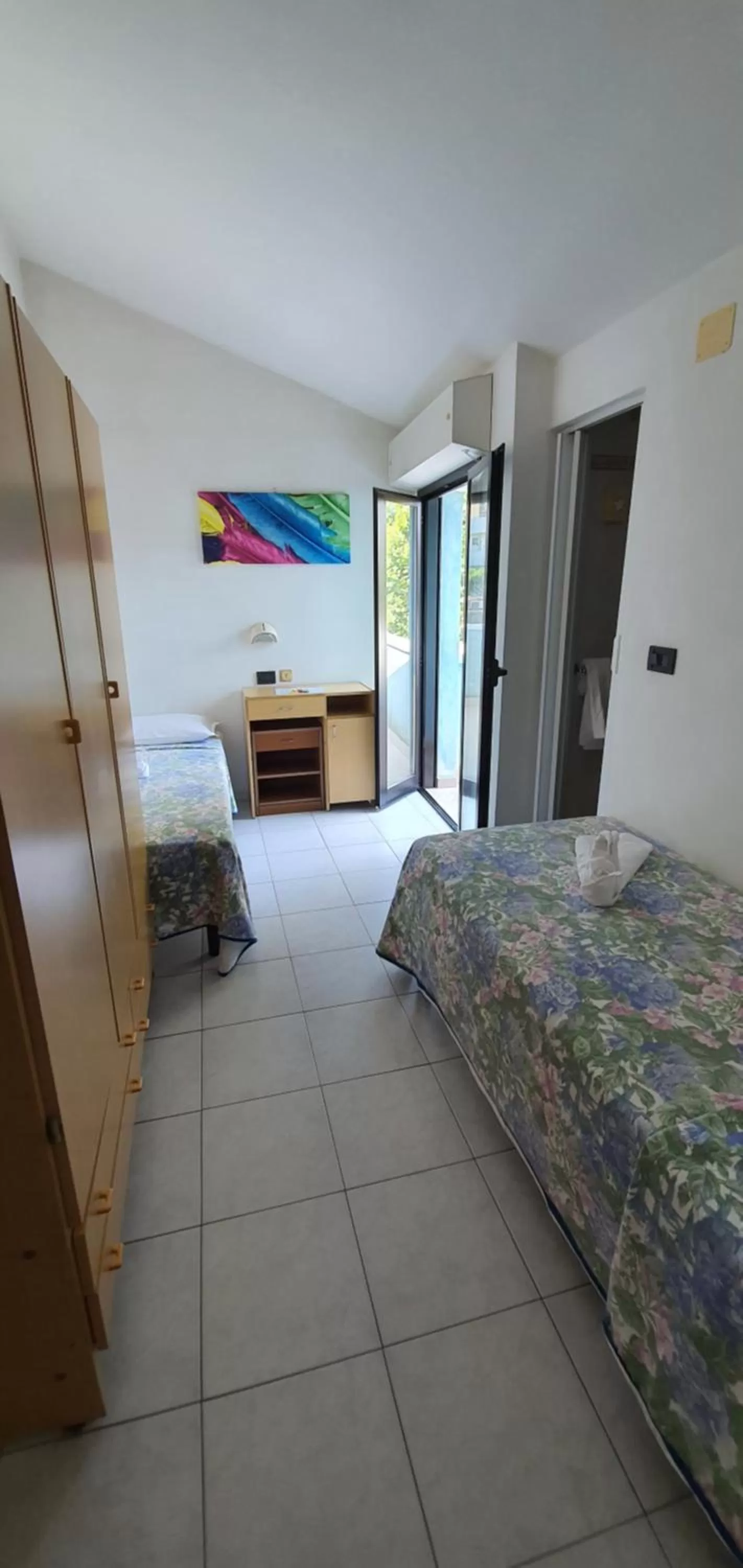 Bed in Hotel Vela Azzurra