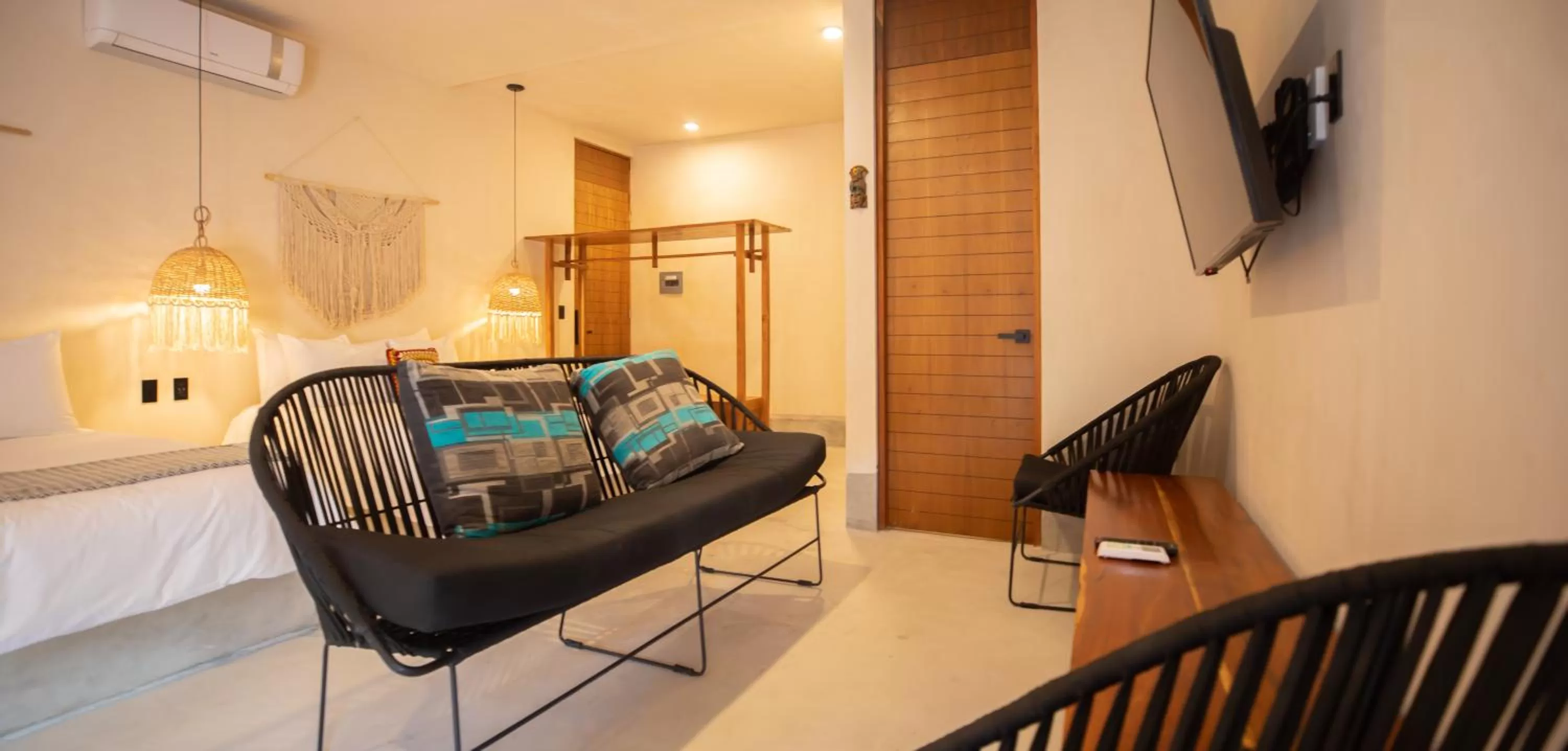 Bathroom, Bed in Nuee Hotel & Beach Club