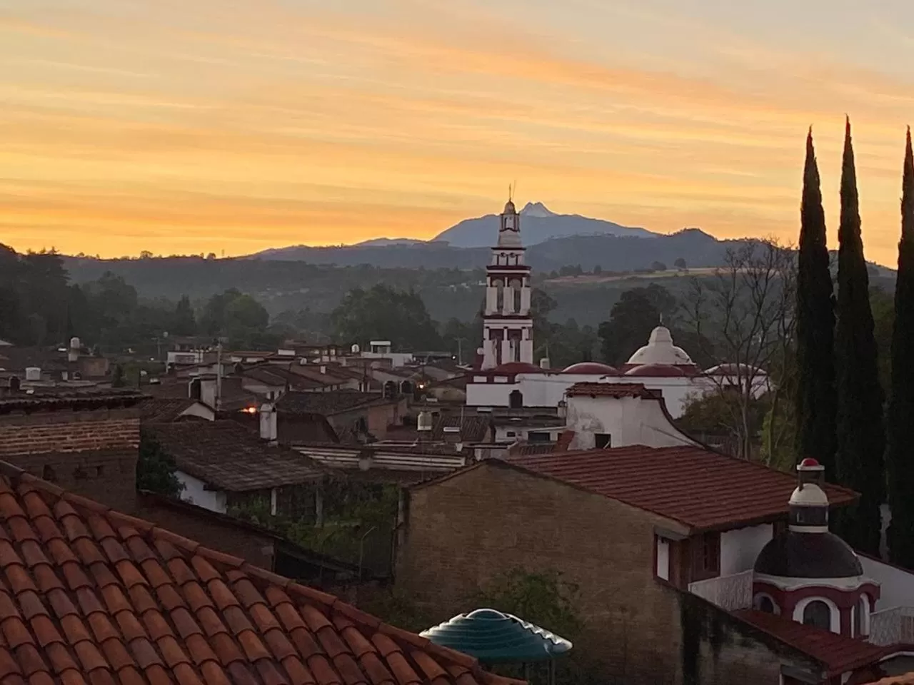 City view in Hotel Mi Pueblito Tapalpa