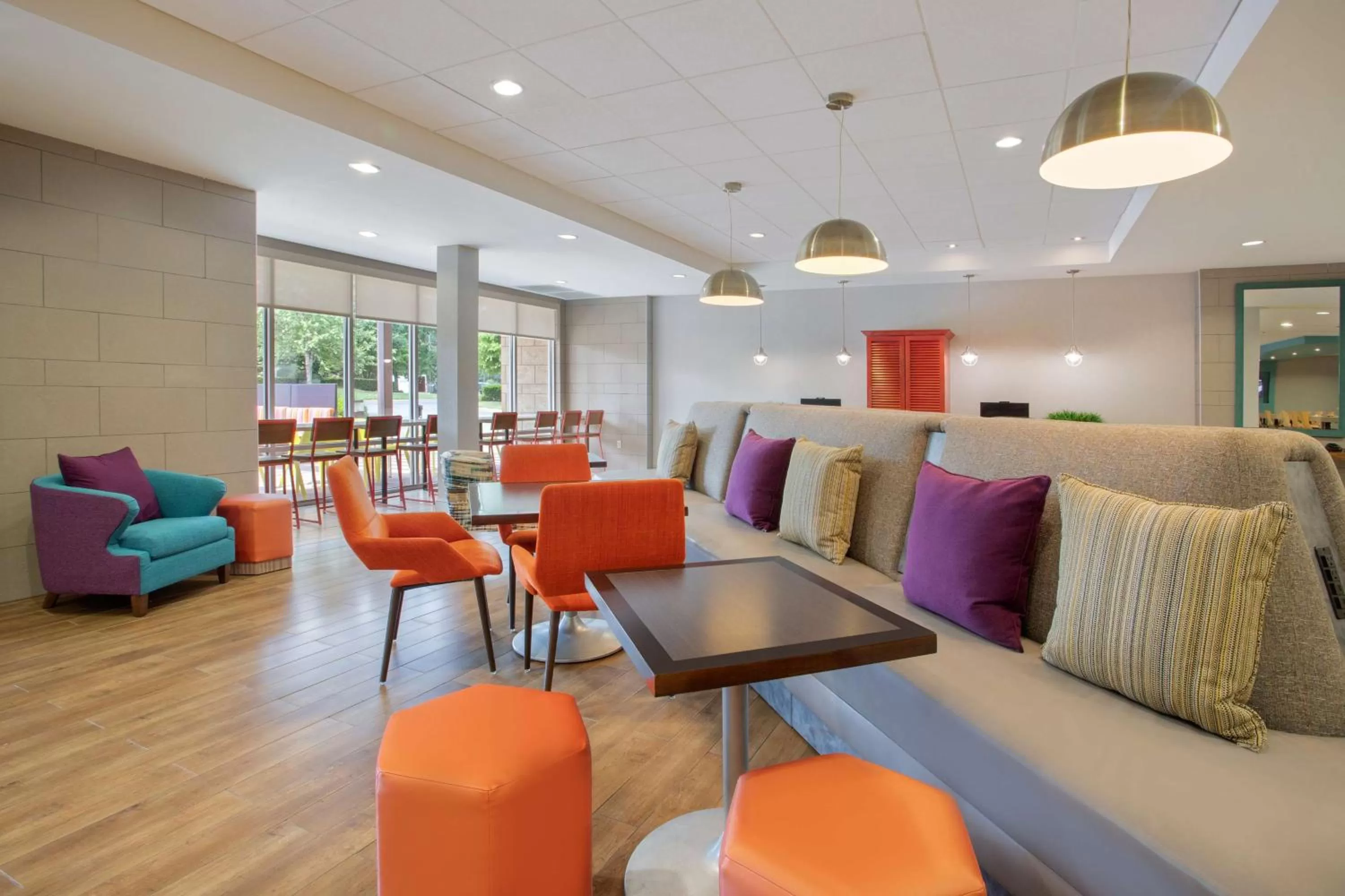 Lobby or reception in Home2 Suites Charlotte I-77 South