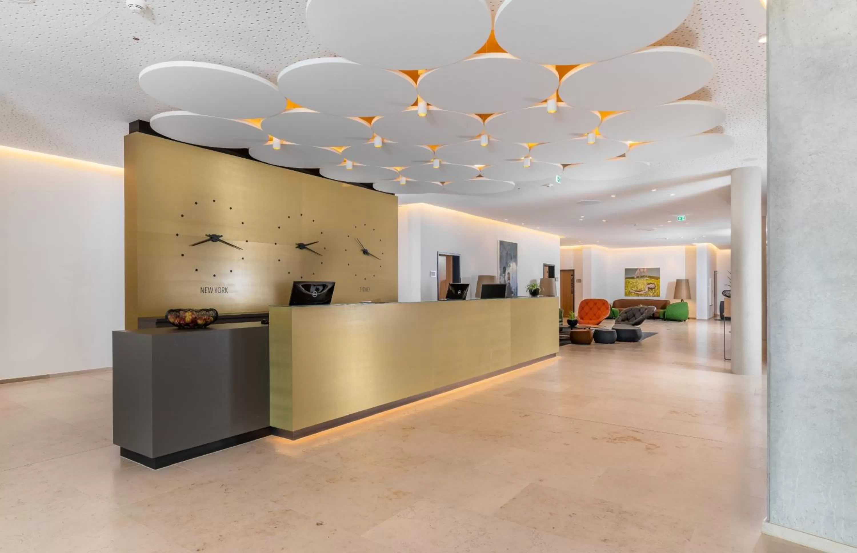 Lobby or reception in Hotel Melchior Park