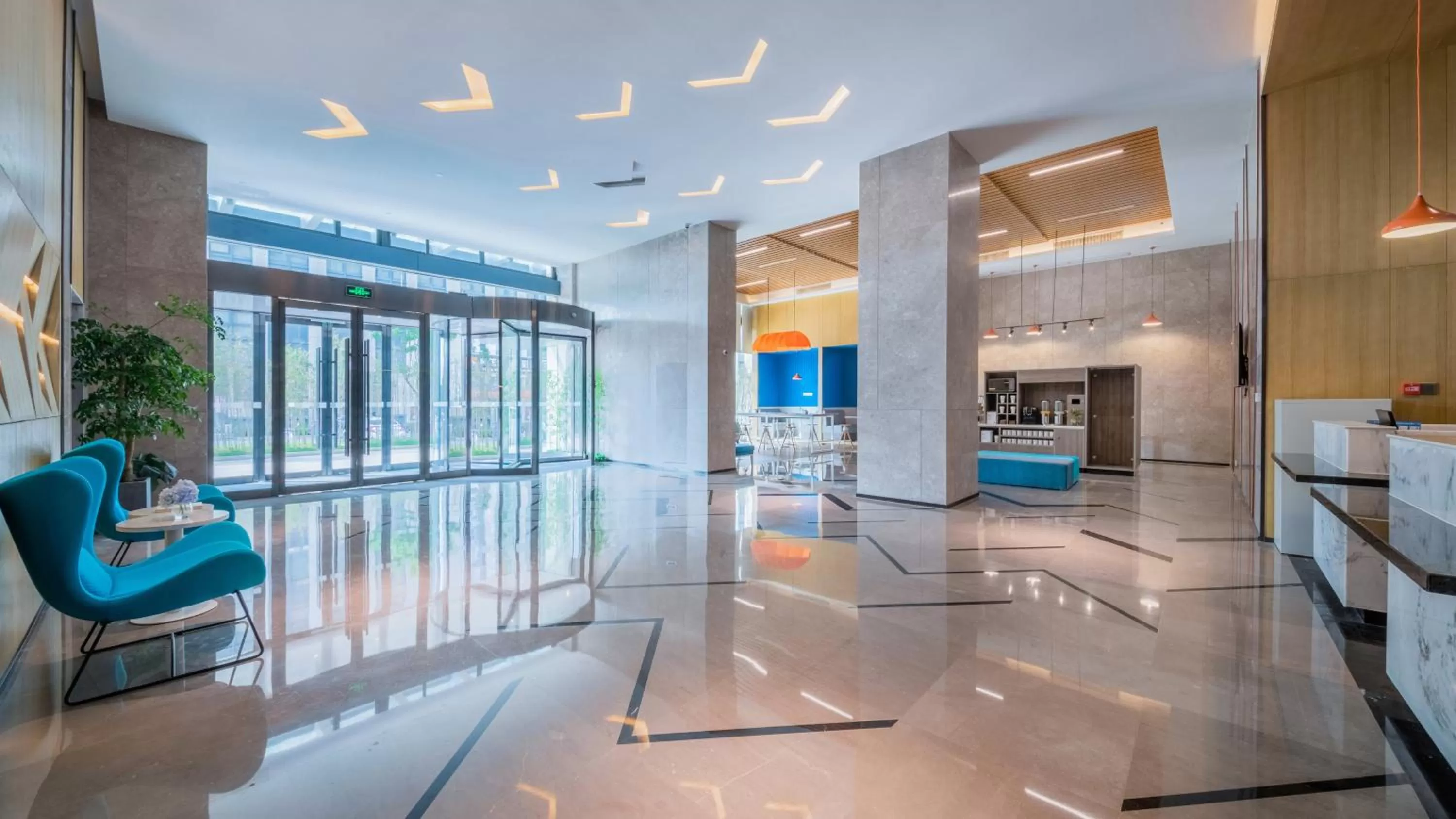 Property building, Lobby/Reception in Holiday Inn Express Nanjing Dongshan, an IHG Hotel