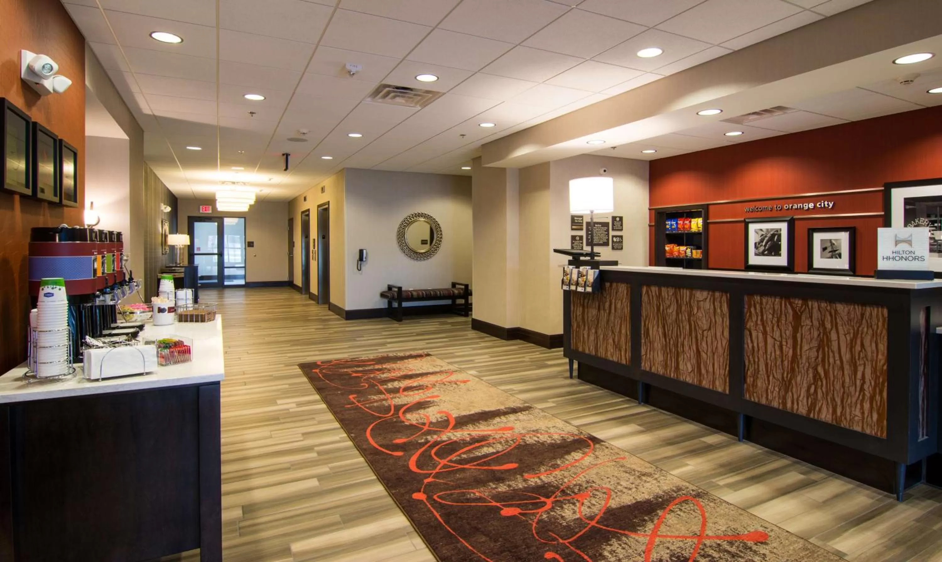 Lobby or reception in Hampton Inn Orange City