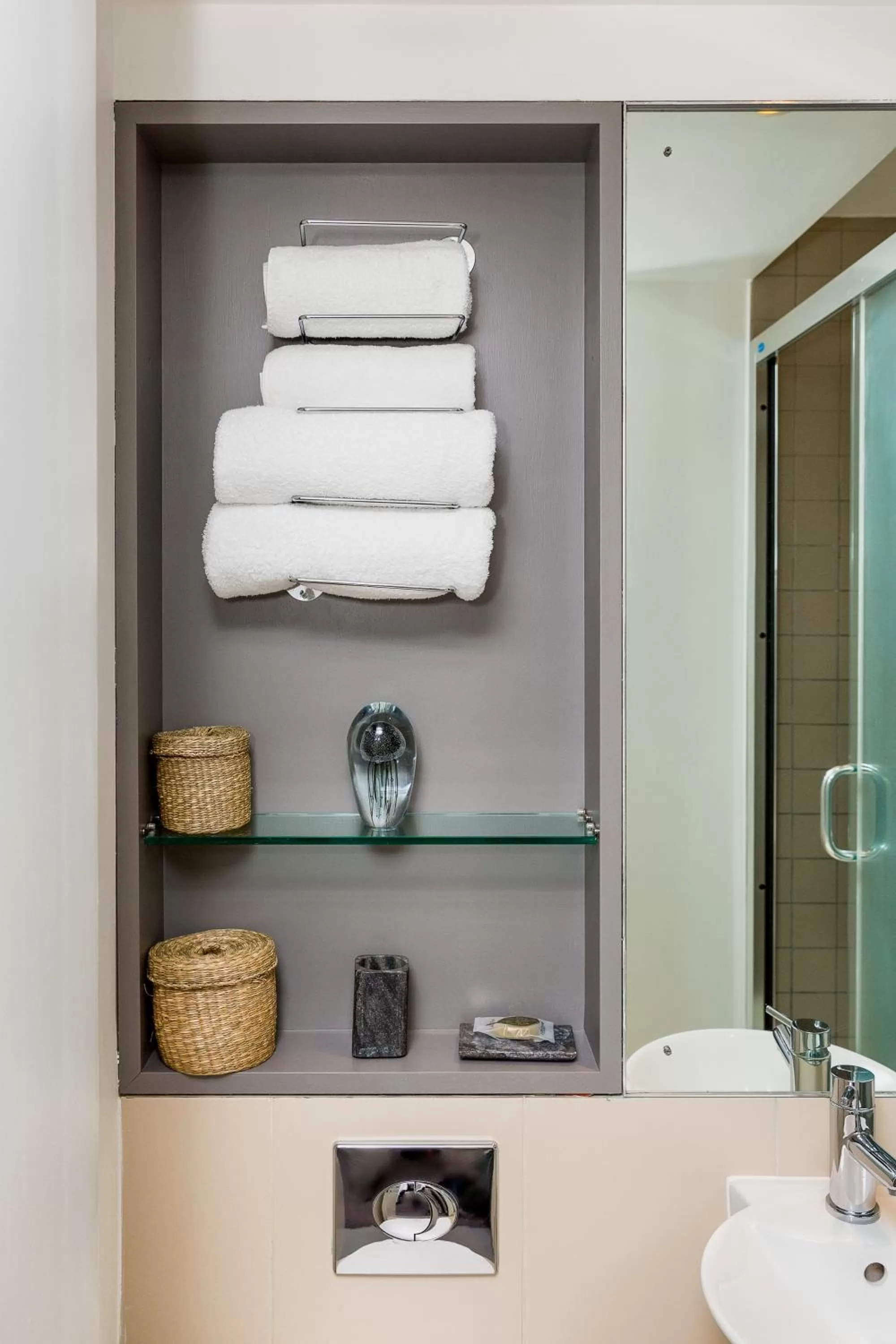 Bathroom in Hotel 55