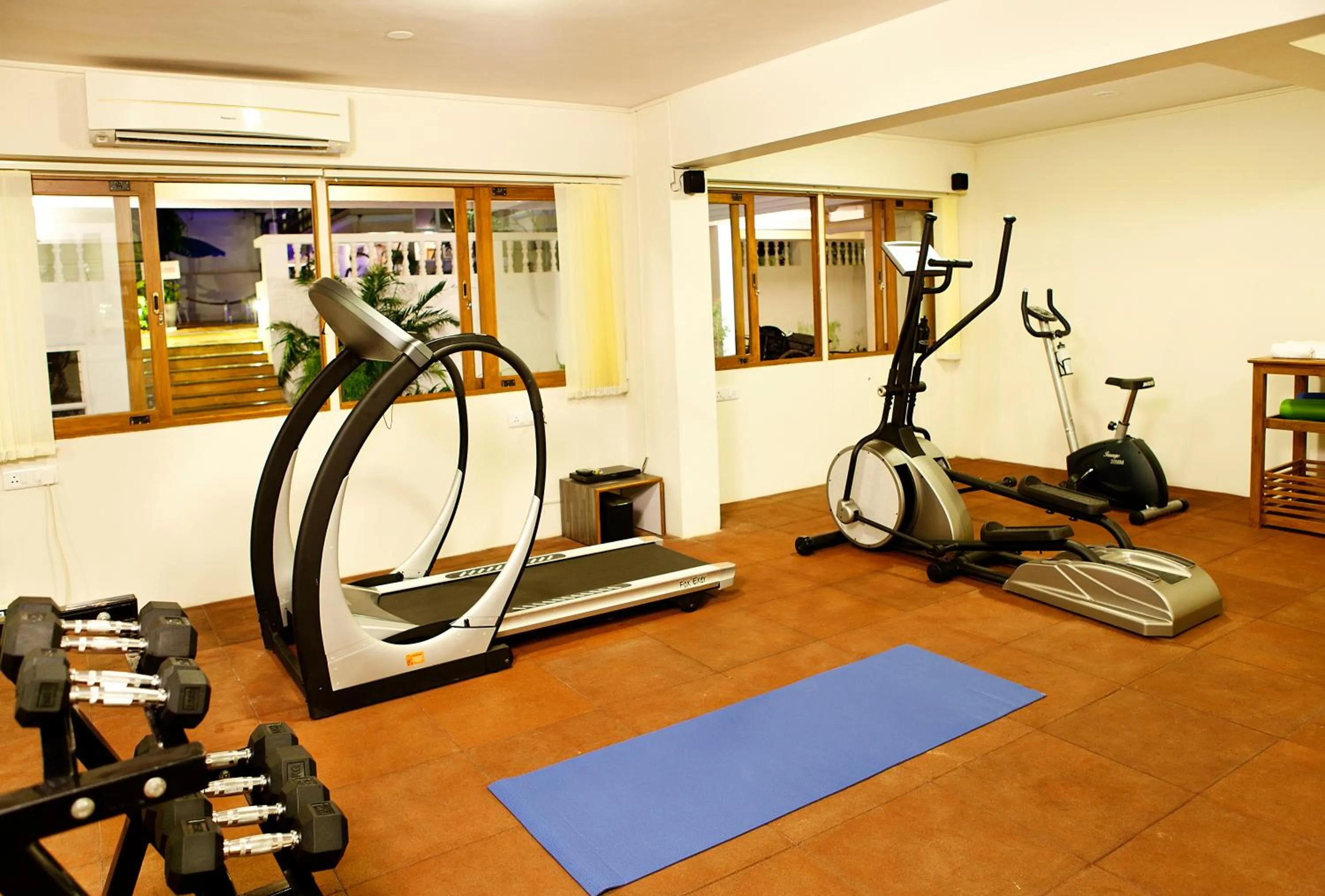 Fitness centre/facilities in Clarion Hotel Ocean Palms Goa