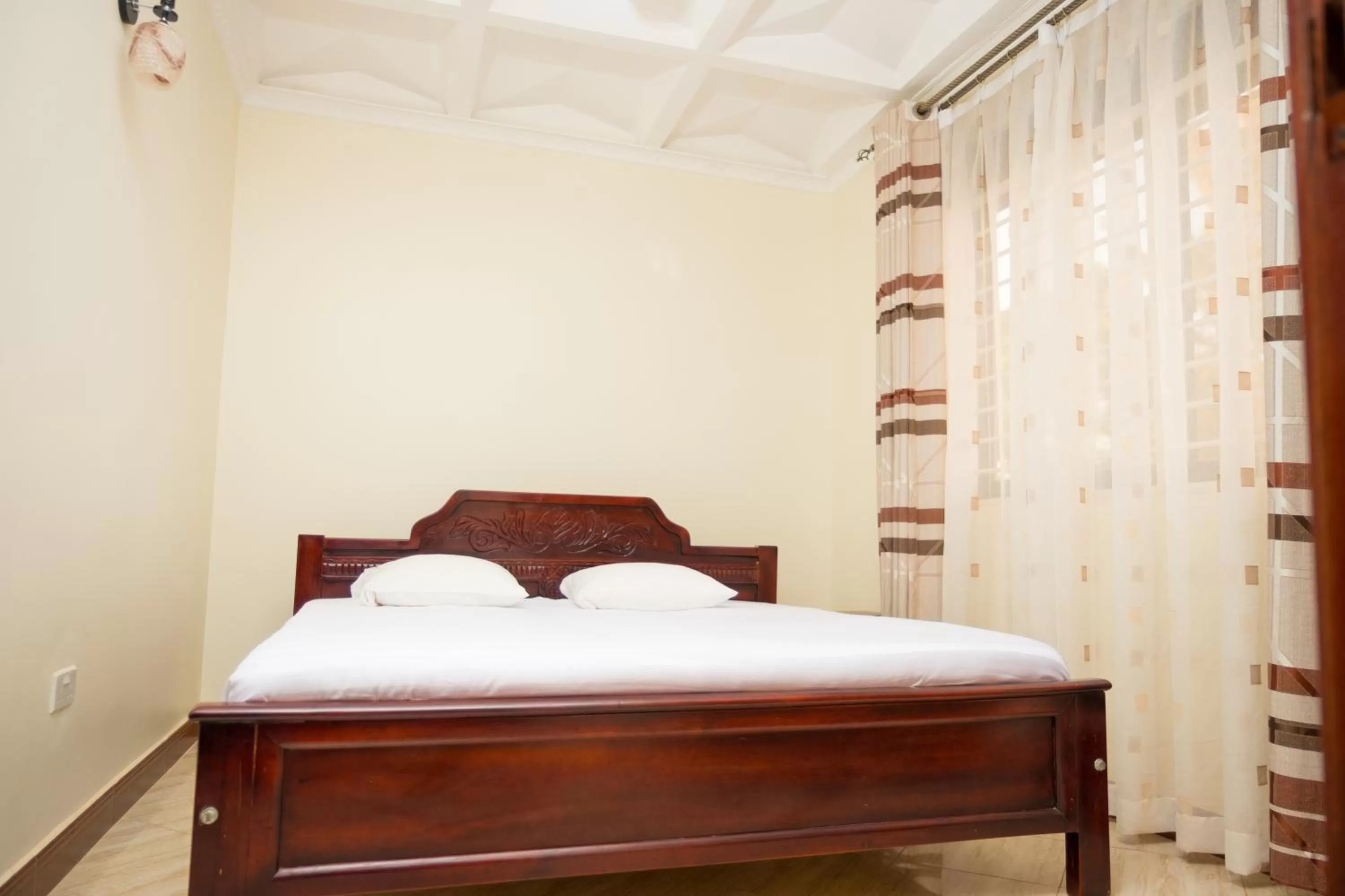 Bedroom, Bed in Kampala Suburbs Apartment