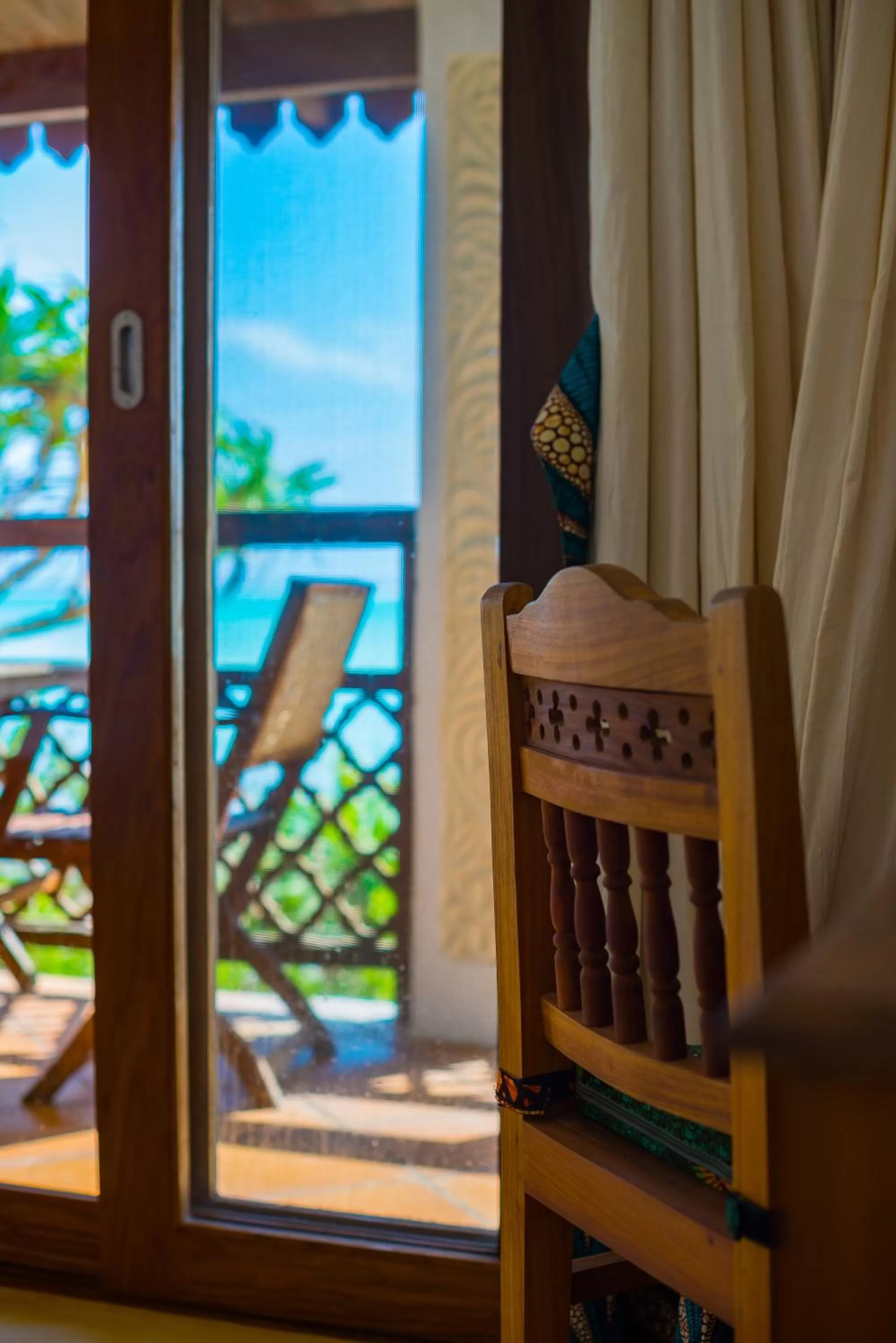 Decorative detail in Warere Beach