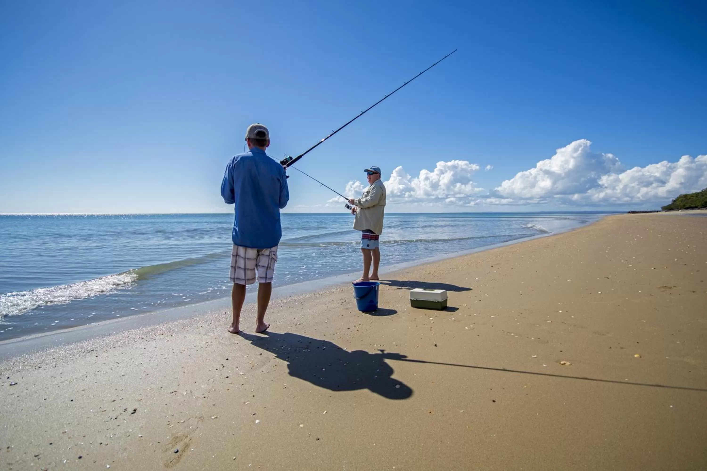 Fishing in The Beach Motel Hervey Bay