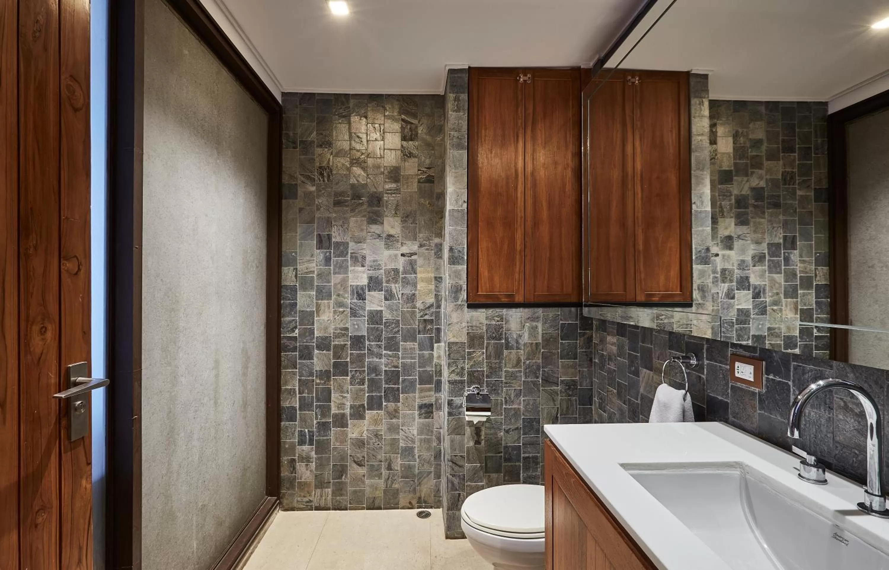 Bathroom in LUXX Langsuan Hotel - SHA Plus