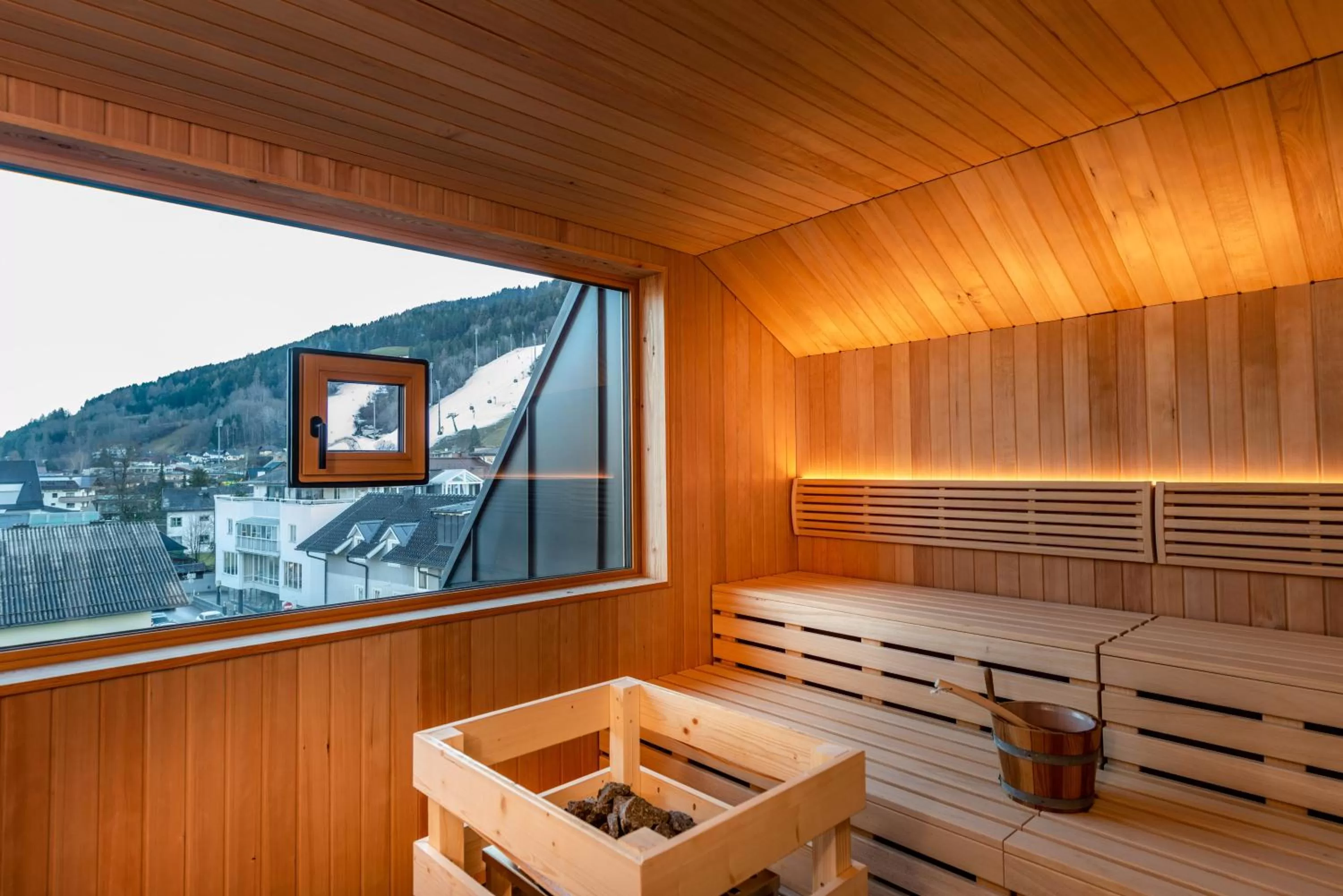 Sauna in Stadtvilla Schladming Boutiquehotel