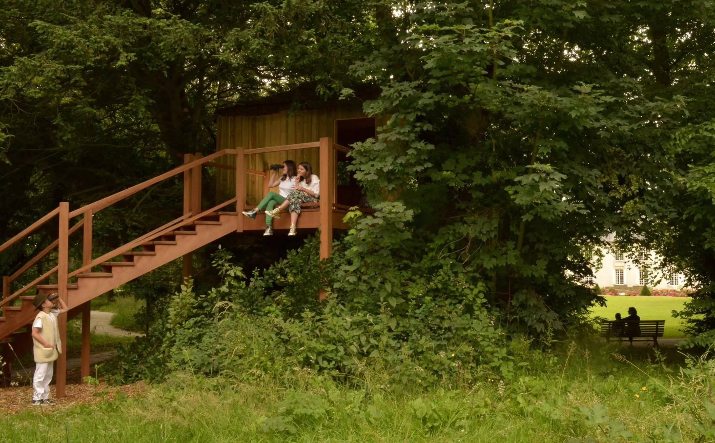 Garden in Château Saint Gilles - Bayeux
