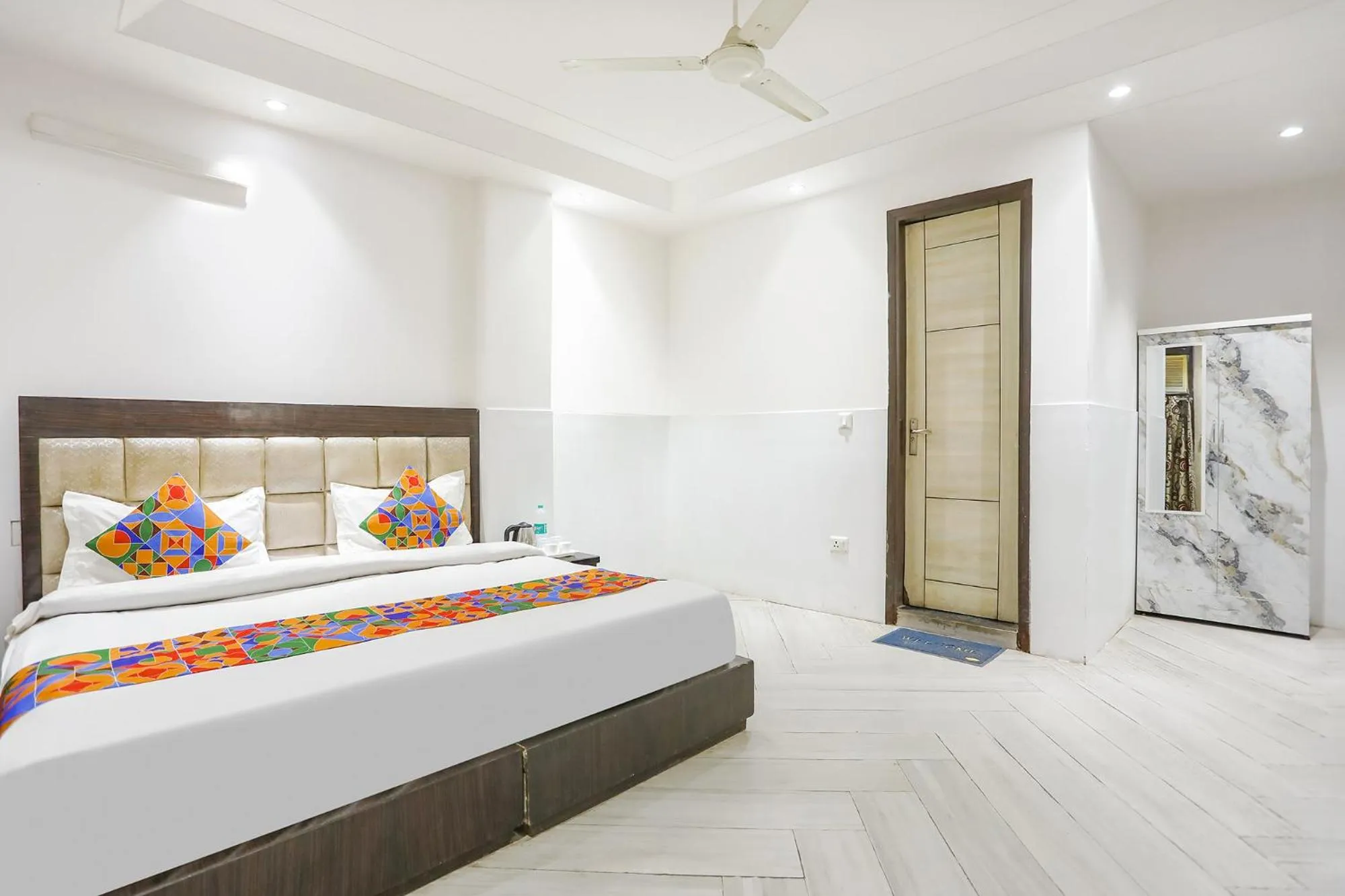 Bed in FabExpress Lotus Palace