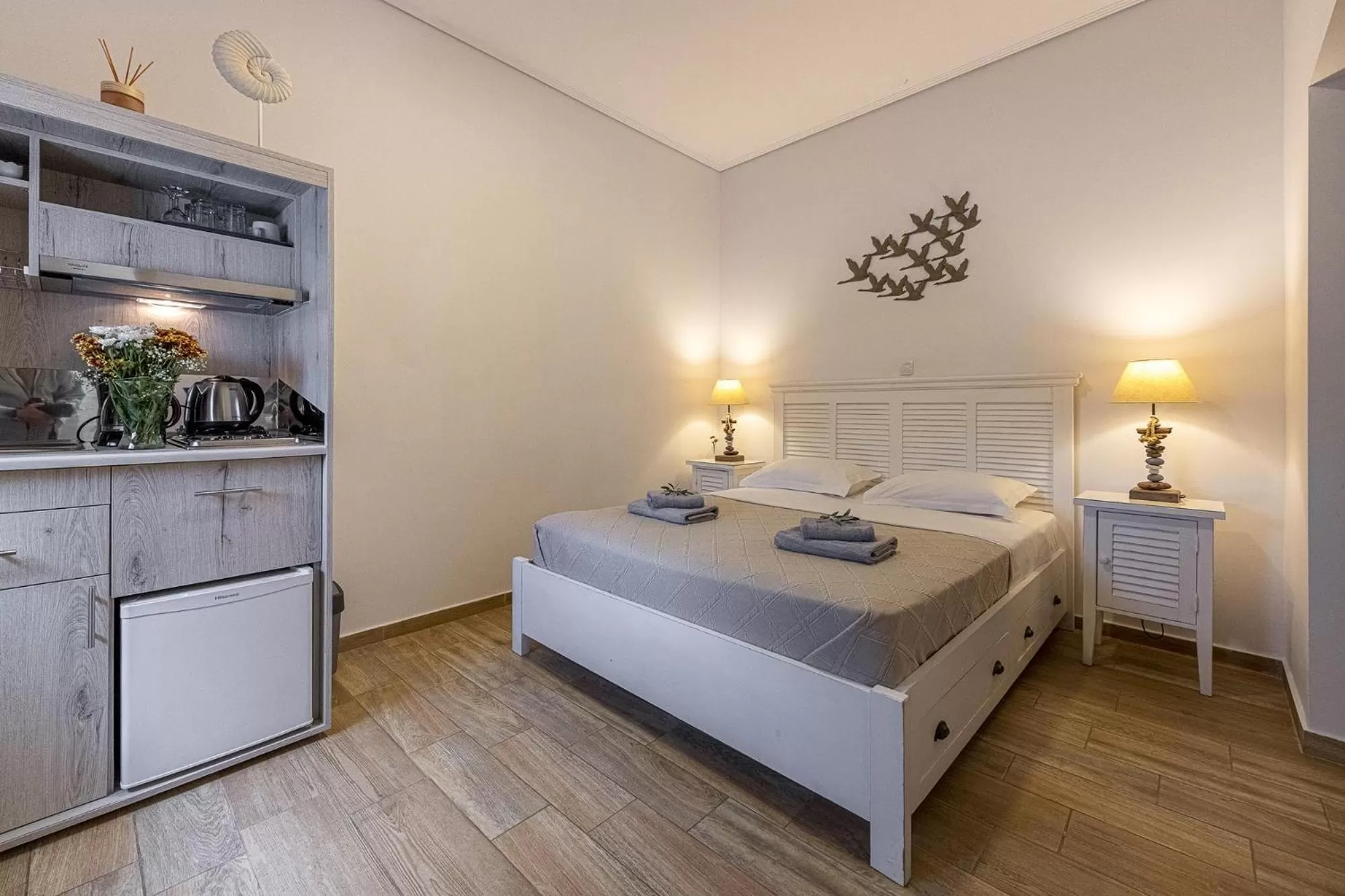 Bed in Comfort Stay Athens Airport Hotel - FREE shuttle from and to the airport