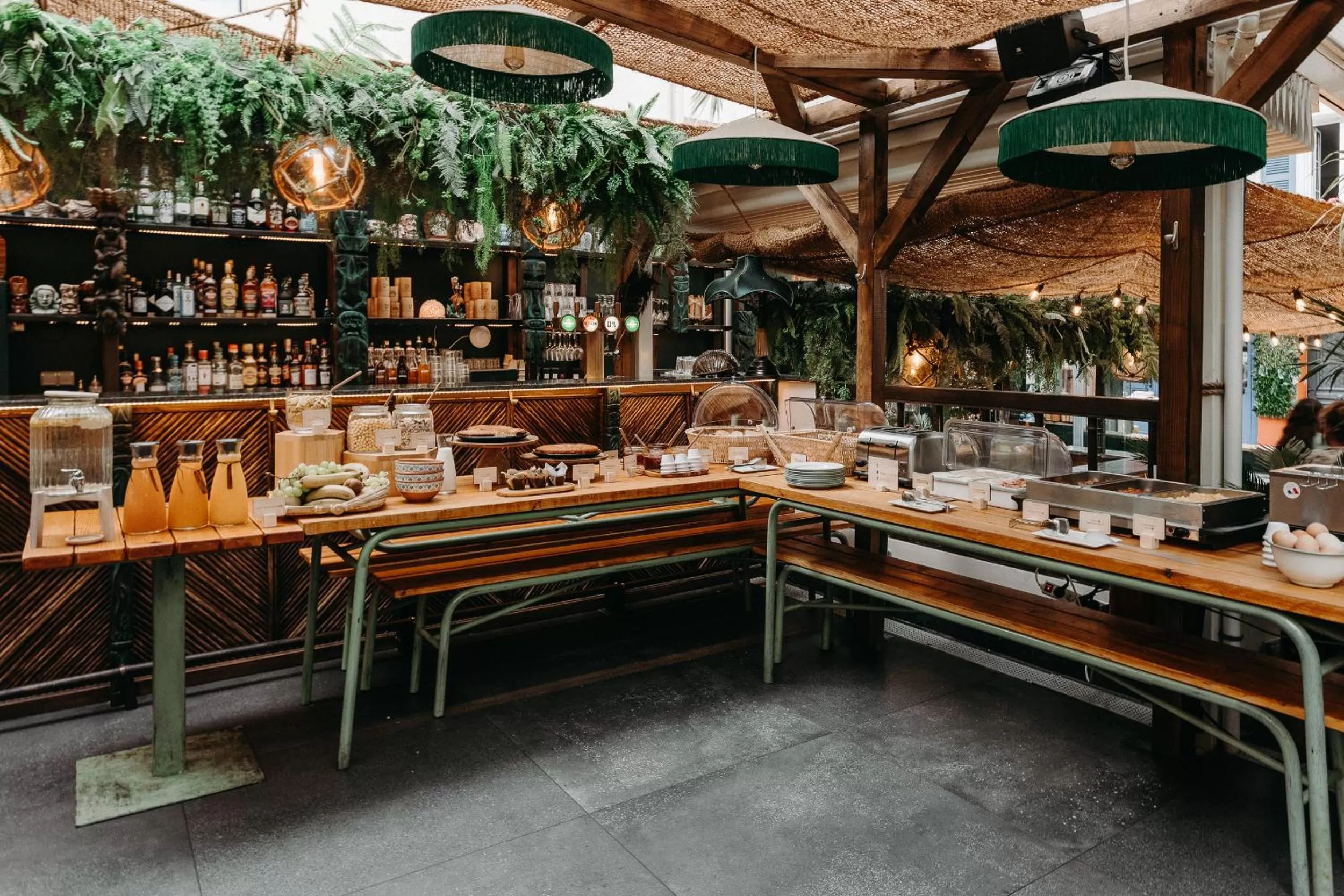 Breakfast in Hôtel PALMITO