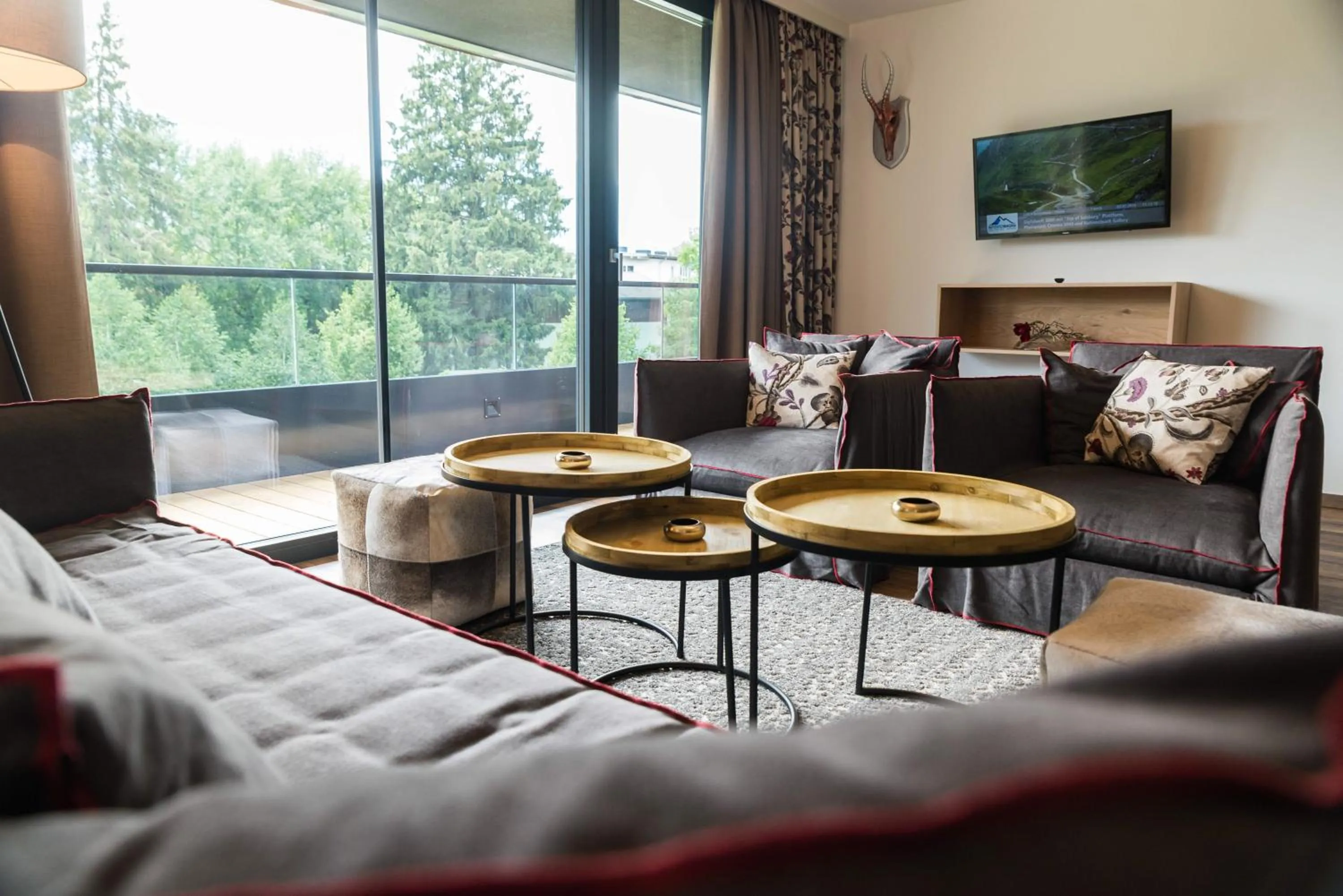 Living room, Seating Area in Schönblick Residence - Absolut Alpine Apartments