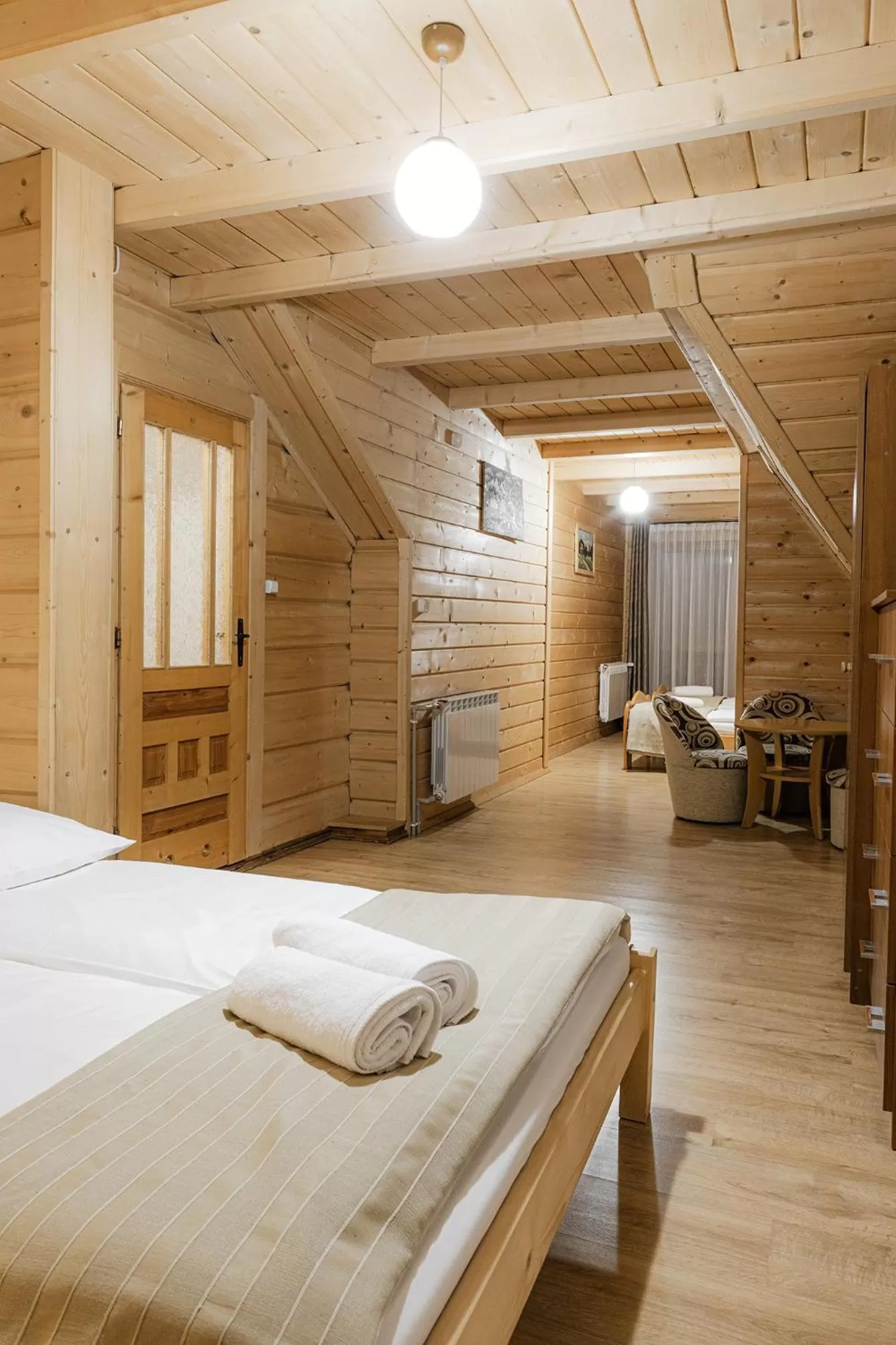 Photo of the whole room, Bed in Chata u Bronka