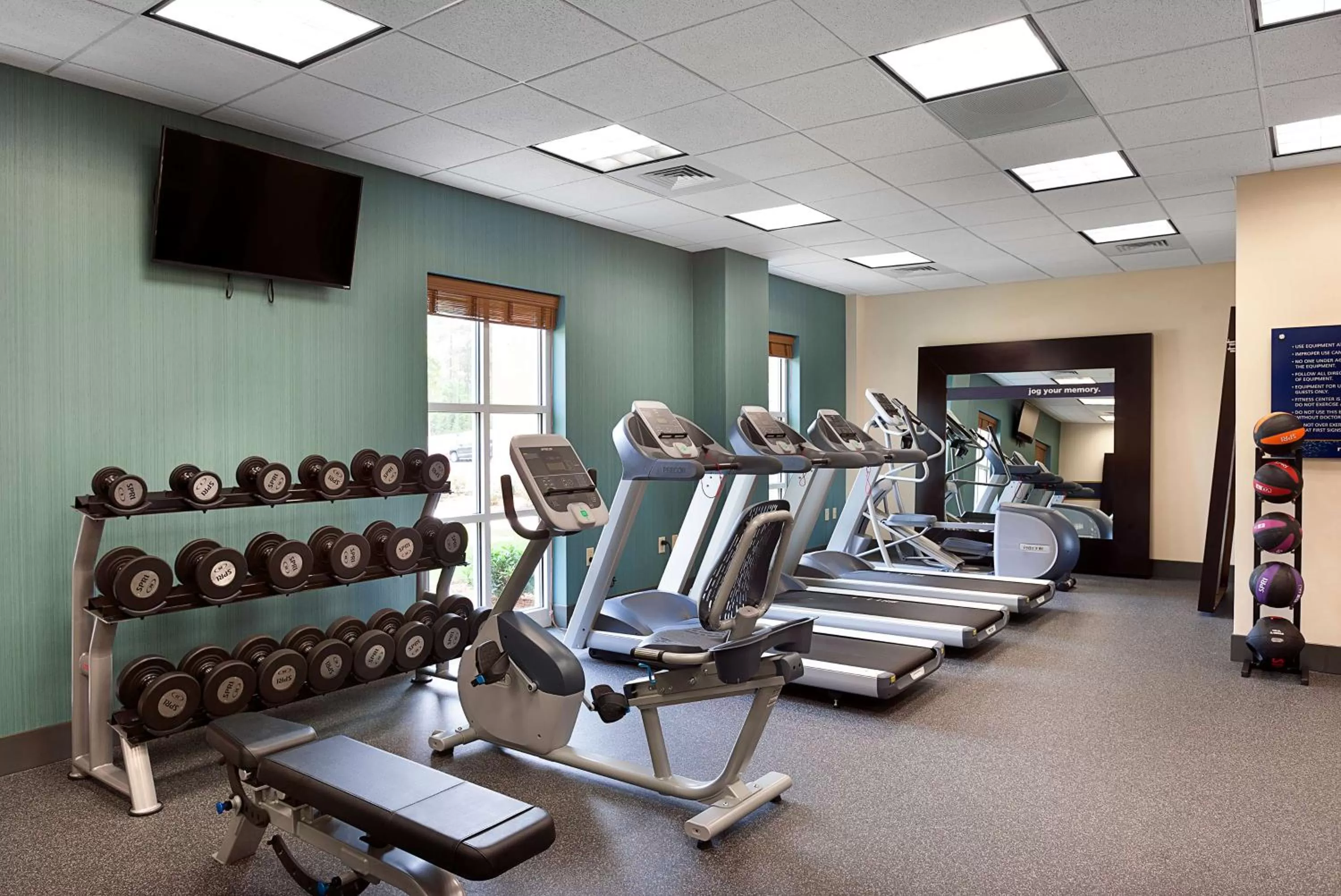 Fitness centre/facilities in Hampton Inn and Suites Fort Mill, SC