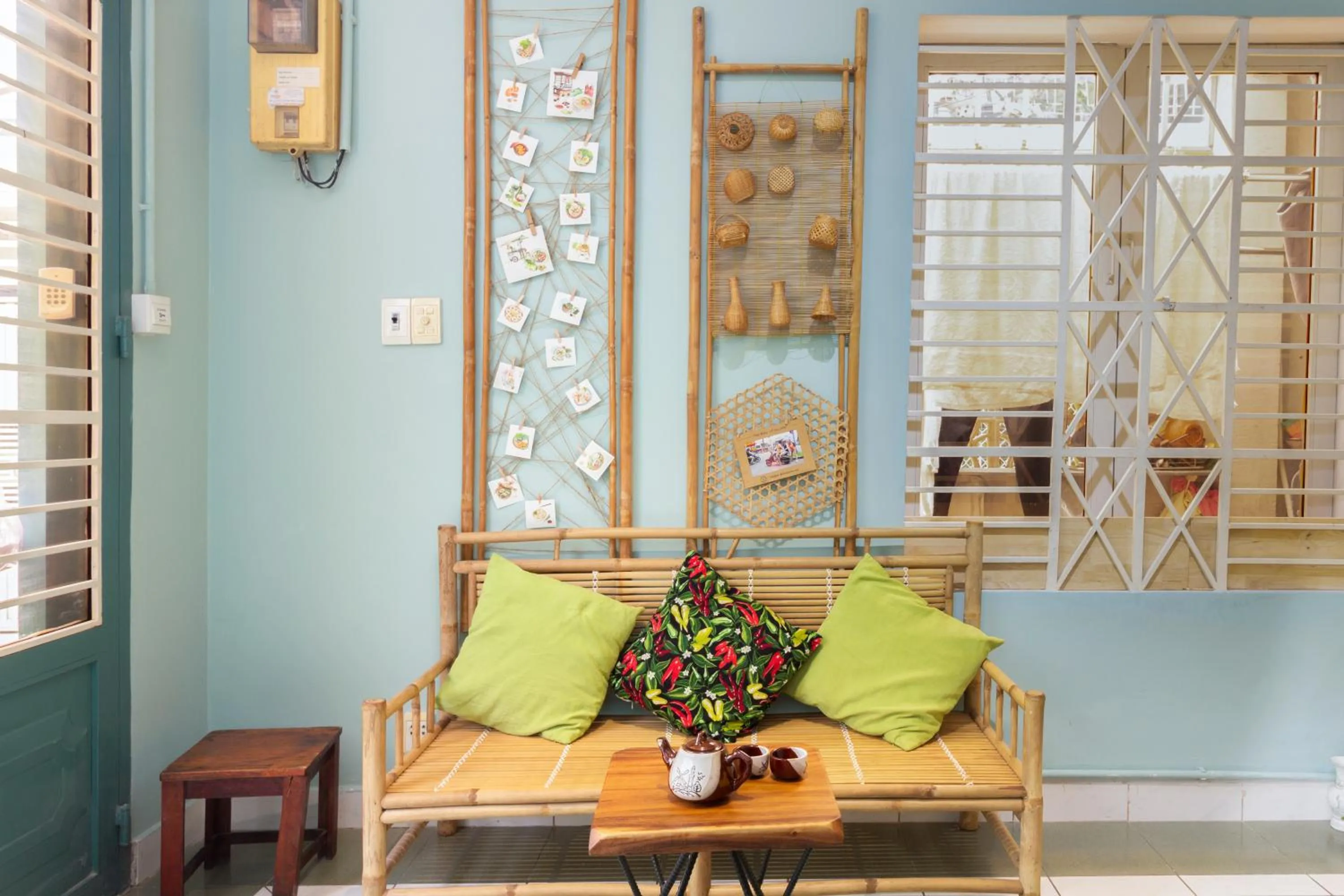 Living room in Coucou Homestead I - Homestay & Dorm District 1