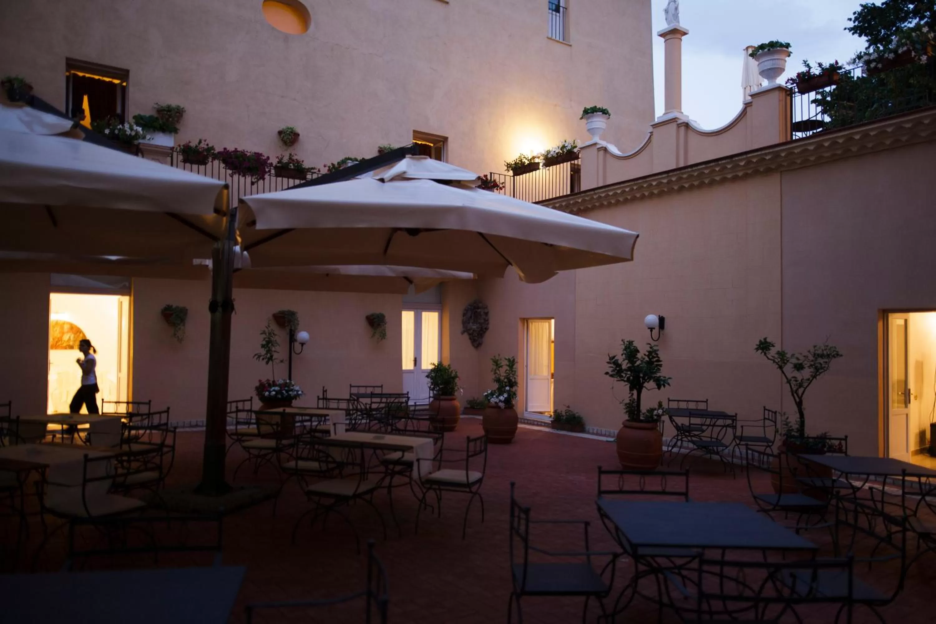 Patio in Hotel Relais Filonardi