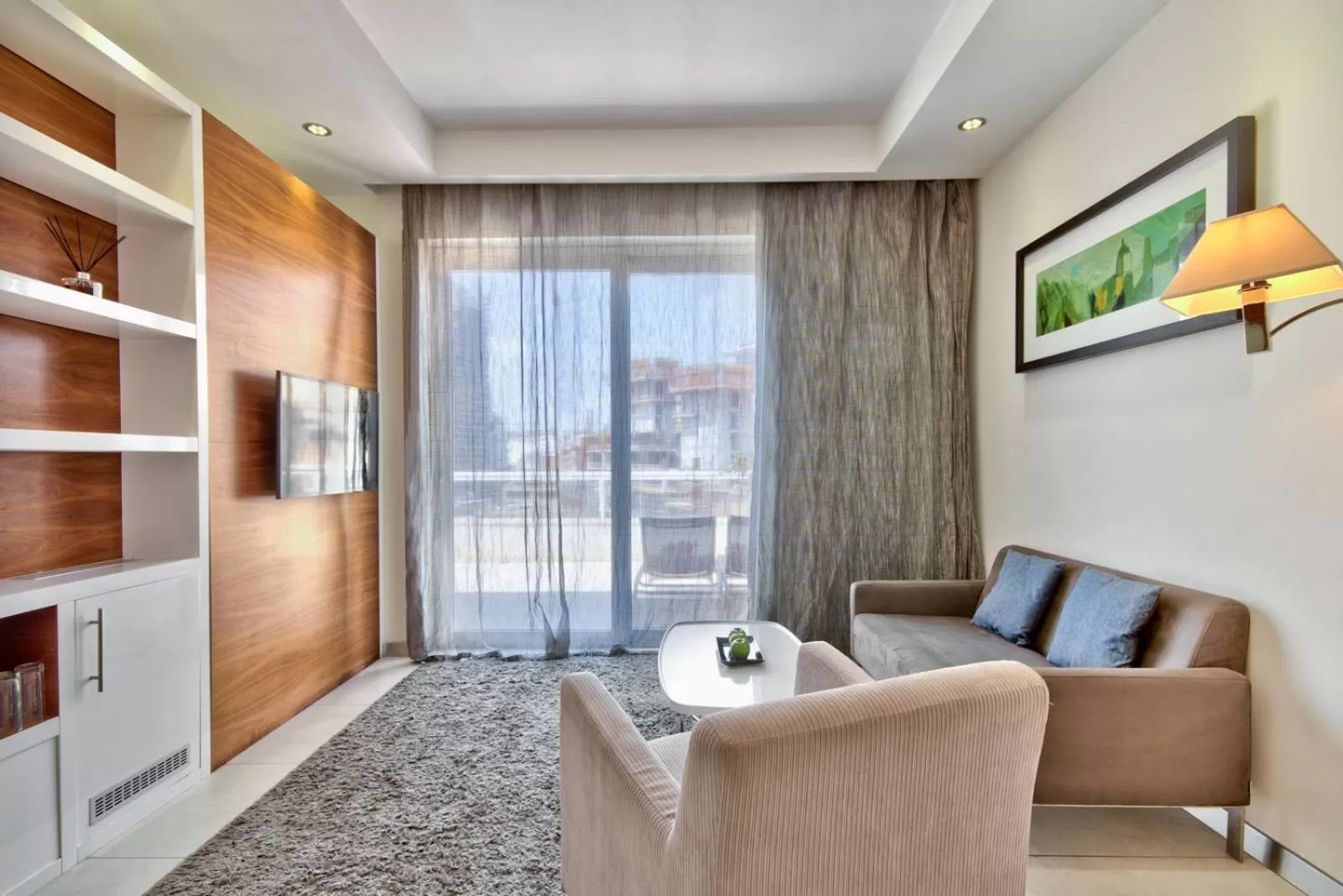 Living room in The George, Urban Boutique Hotel