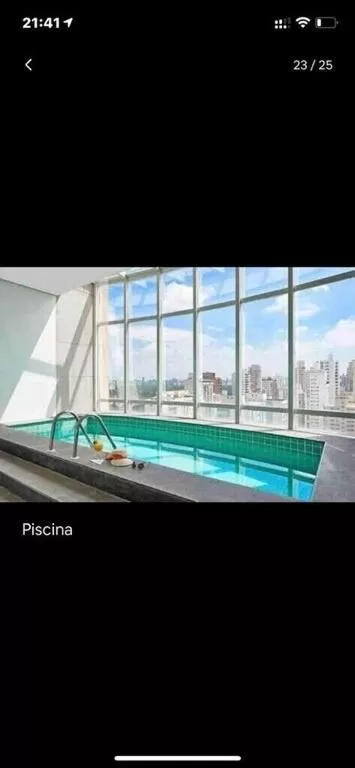Swimming Pool in Flat lindo duplo lado Park Ibirapuera e Av Paulista com smart tv 106