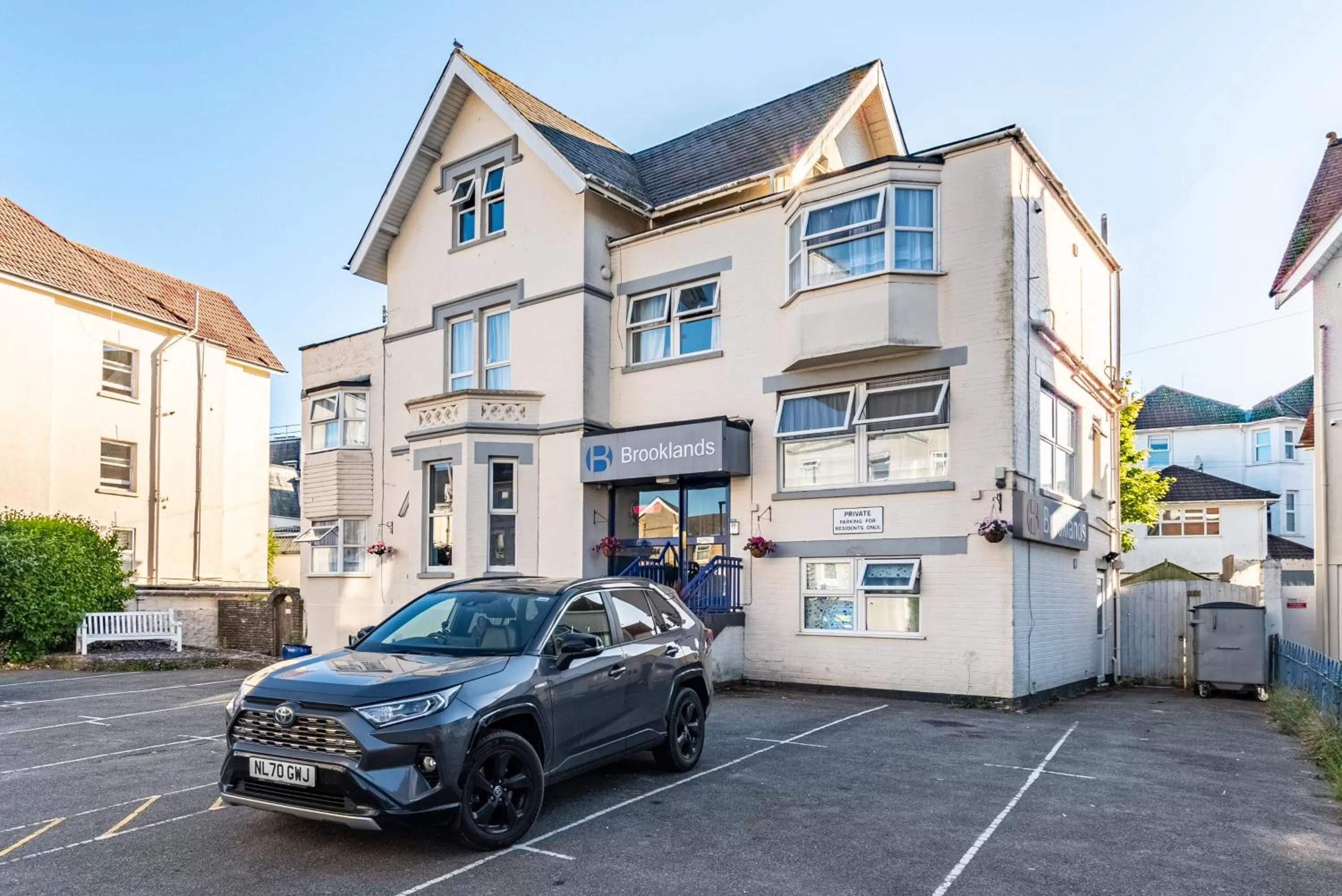 Property building in Brooklands