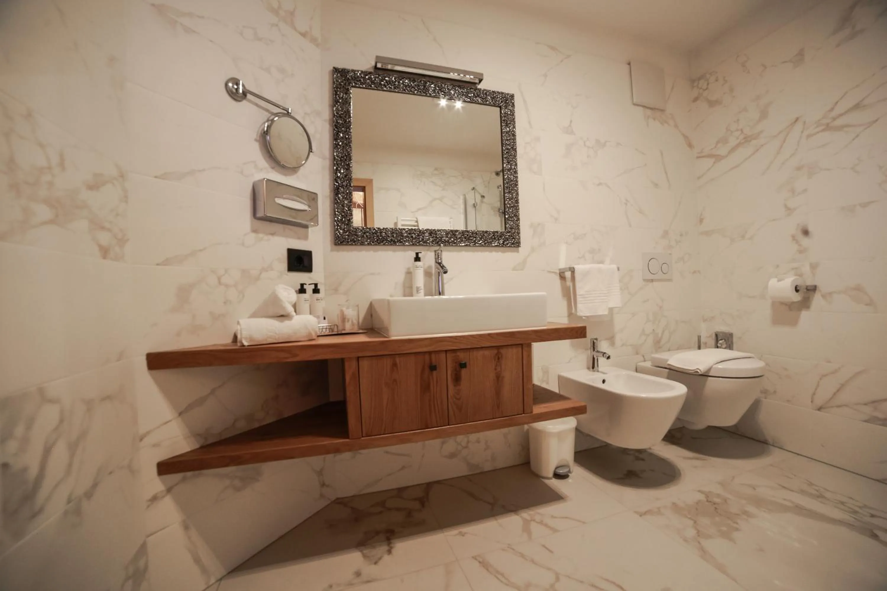 Bathroom in Freina Mountain Lifestyle Hotel