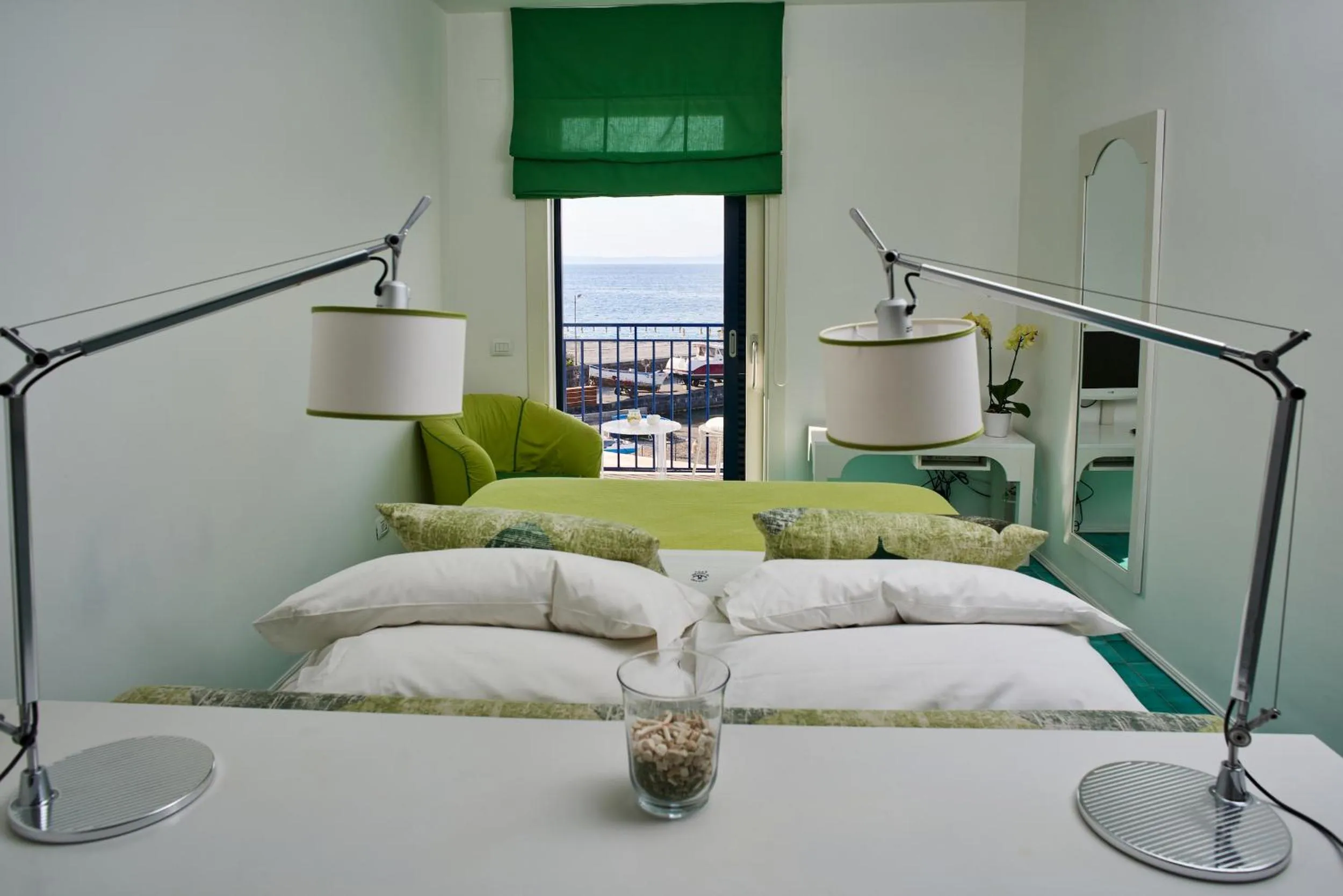 Bed in Le Ancore Hotel