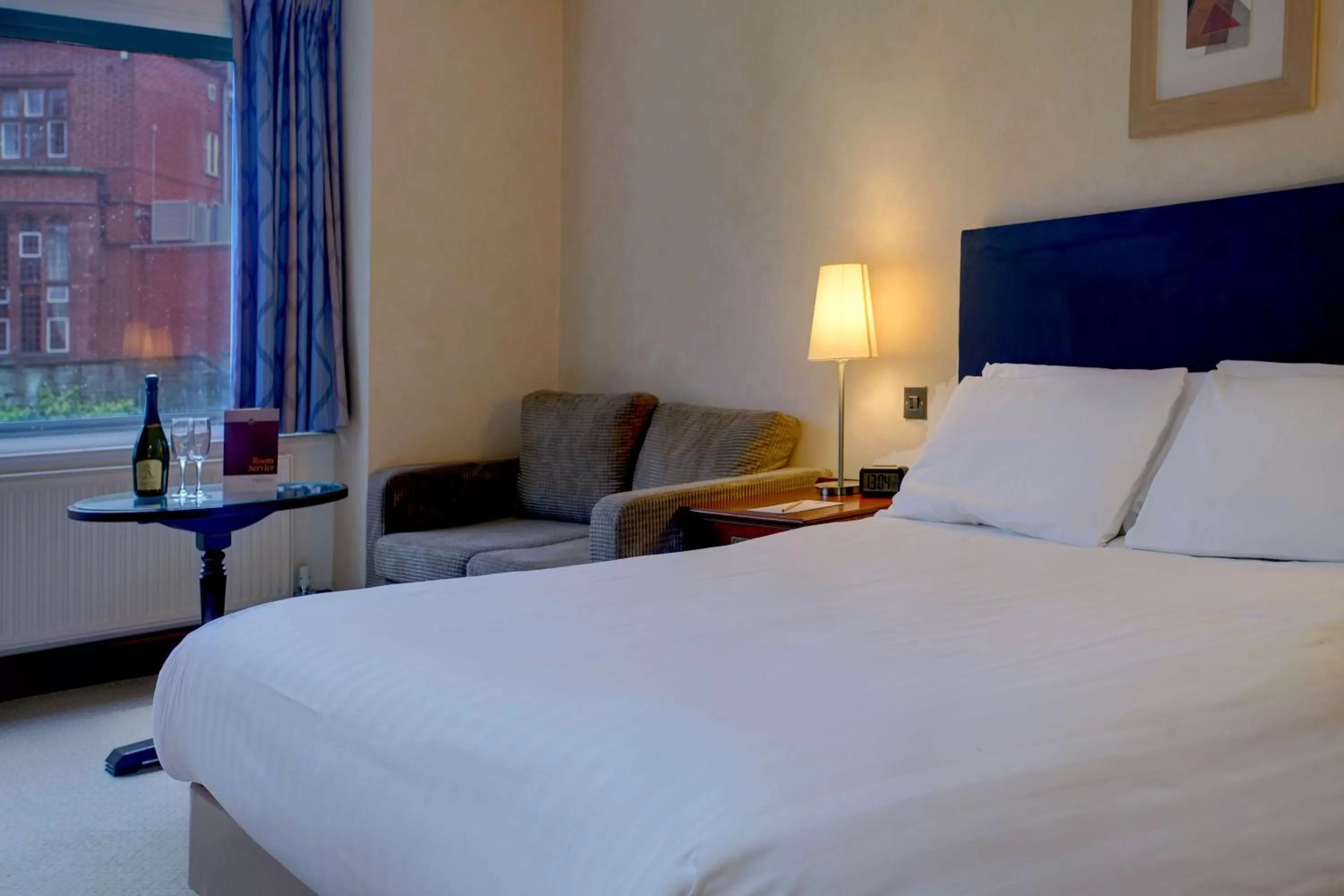 Photo of the whole room, Bed in Best Western Plough and Harrow Hotel