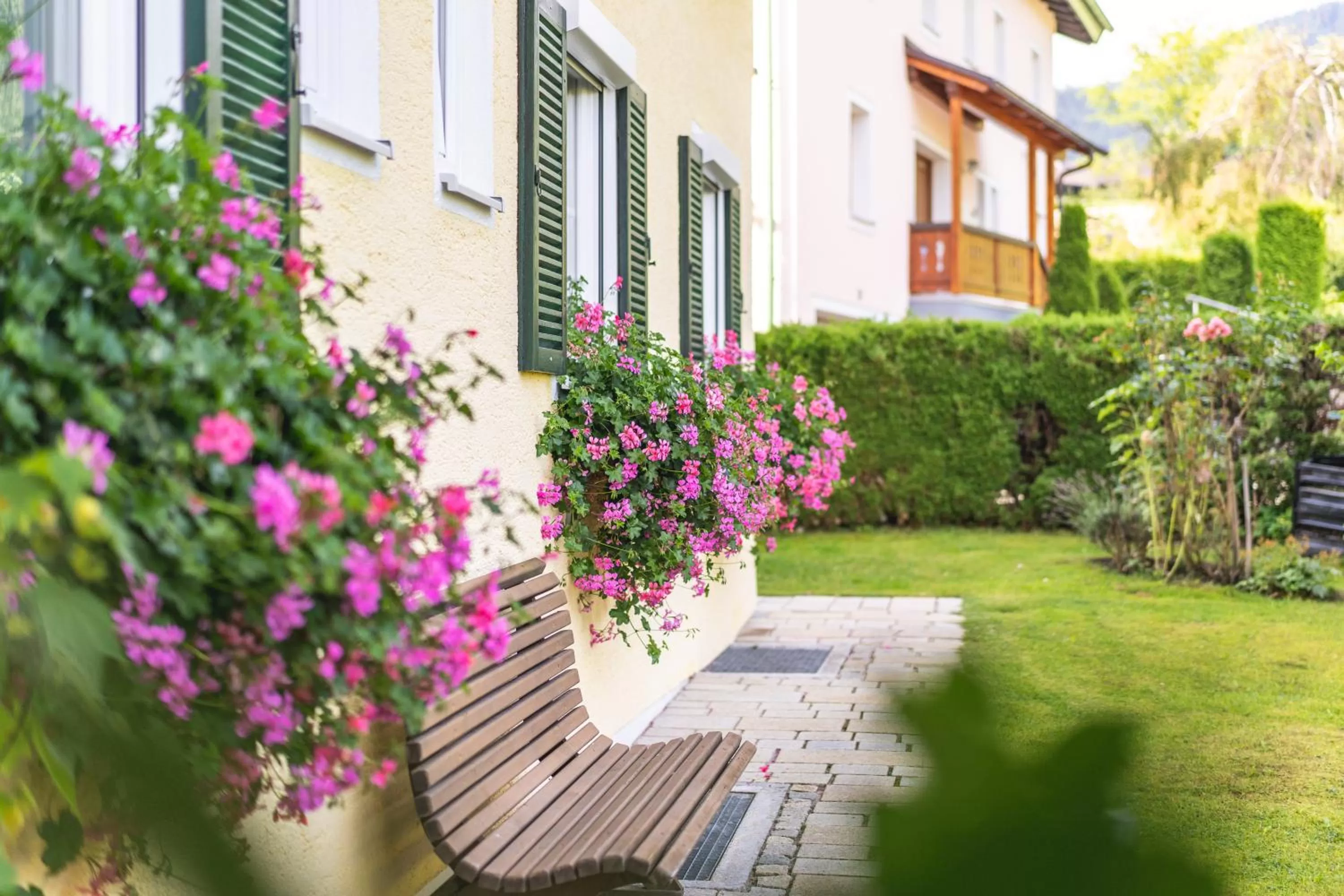 Property building in Hotel Steffl Garni inkl Chiemgau Karte