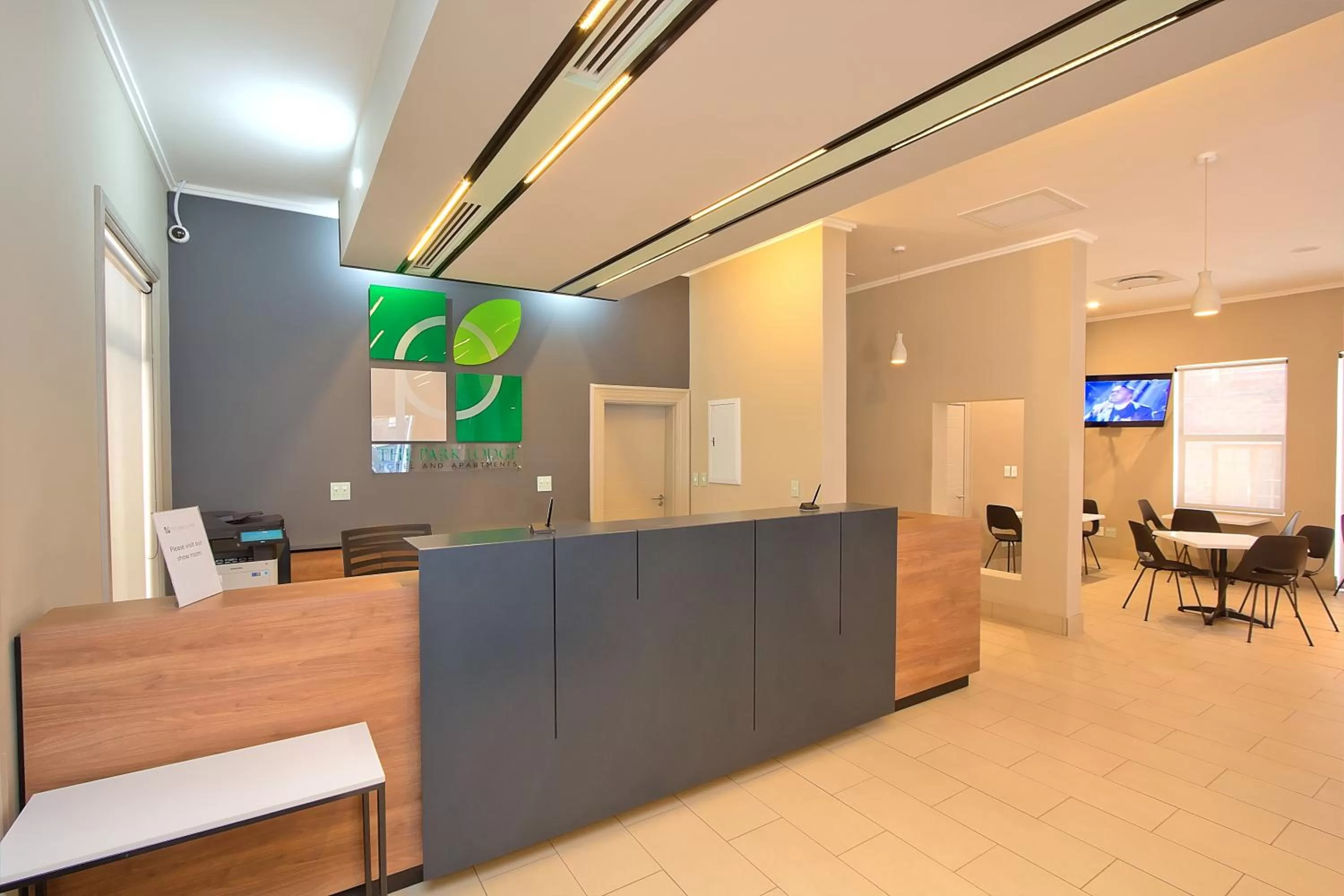 Lobby or reception in The Park Lodge Hotel