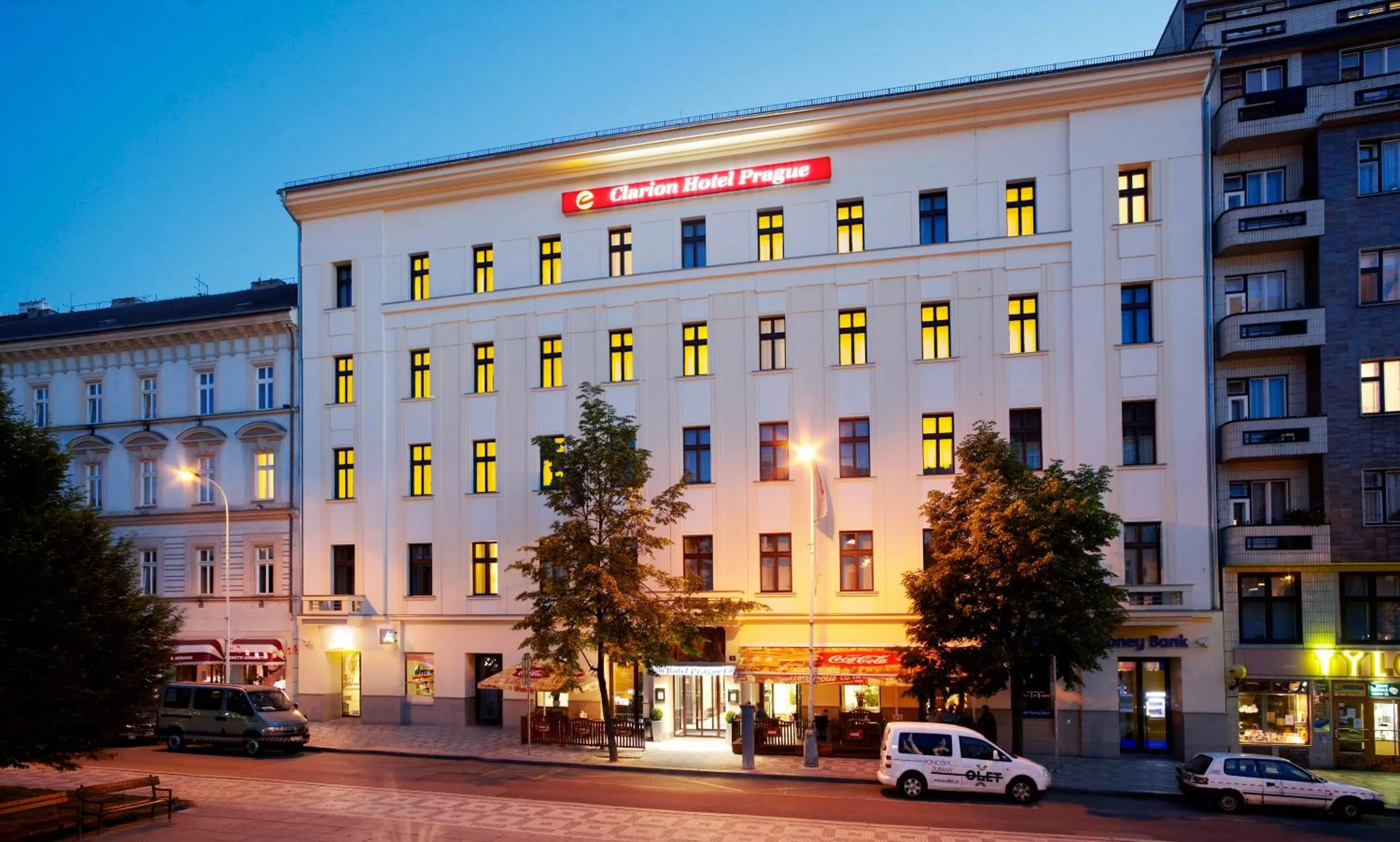 Facade/entrance in Clarion Hotel Prague City