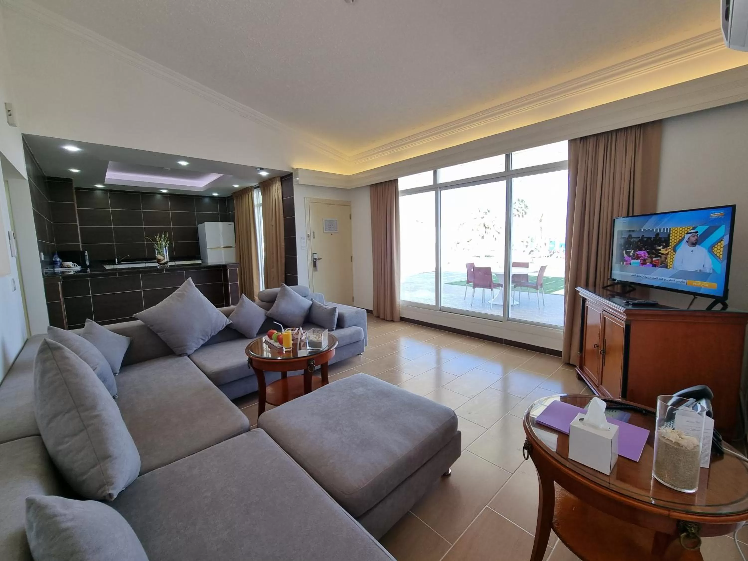 Living room in Holiday Beach Resort
