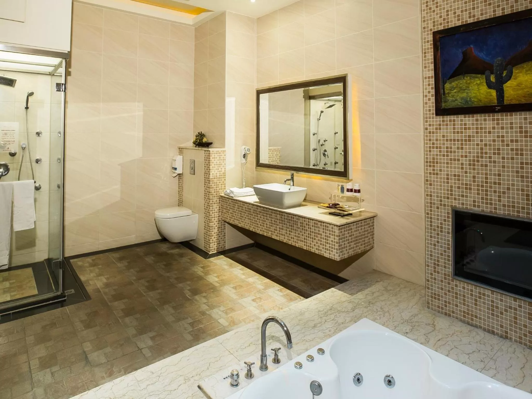 Bathroom in Moon Area Motel