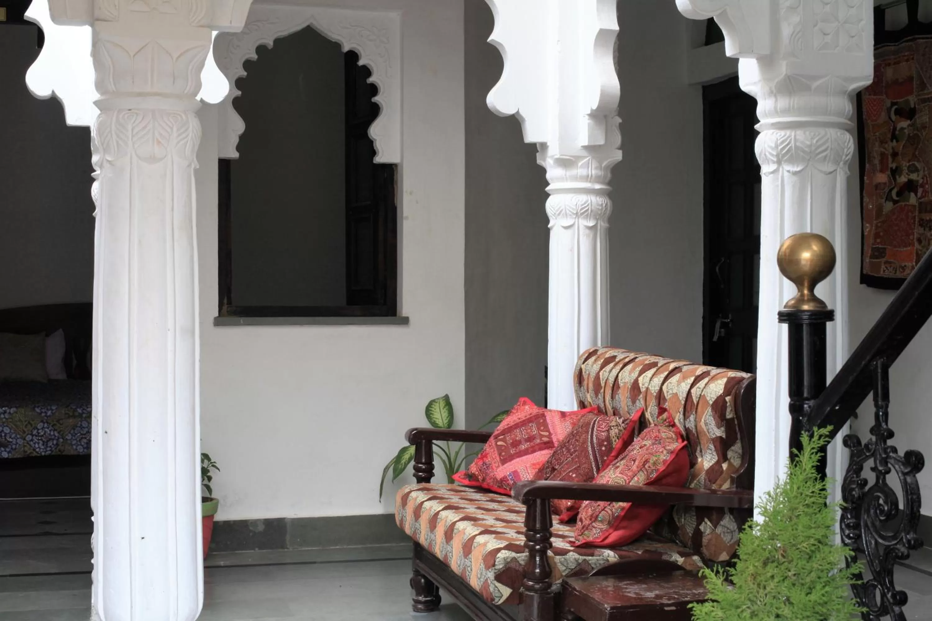 Decorative detail in Hotel Bundi House