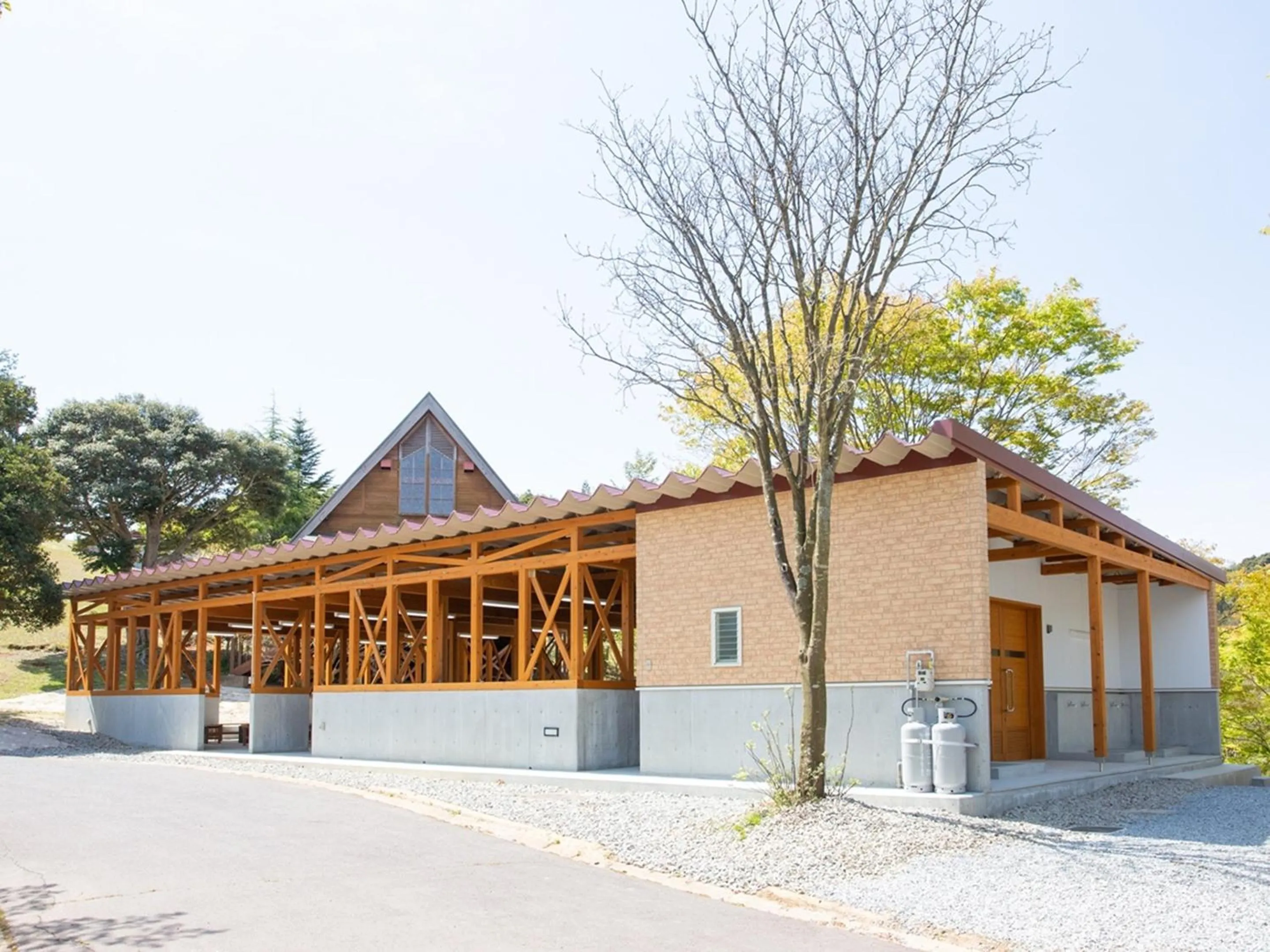 BBQ facilities in Matsue Forest Park