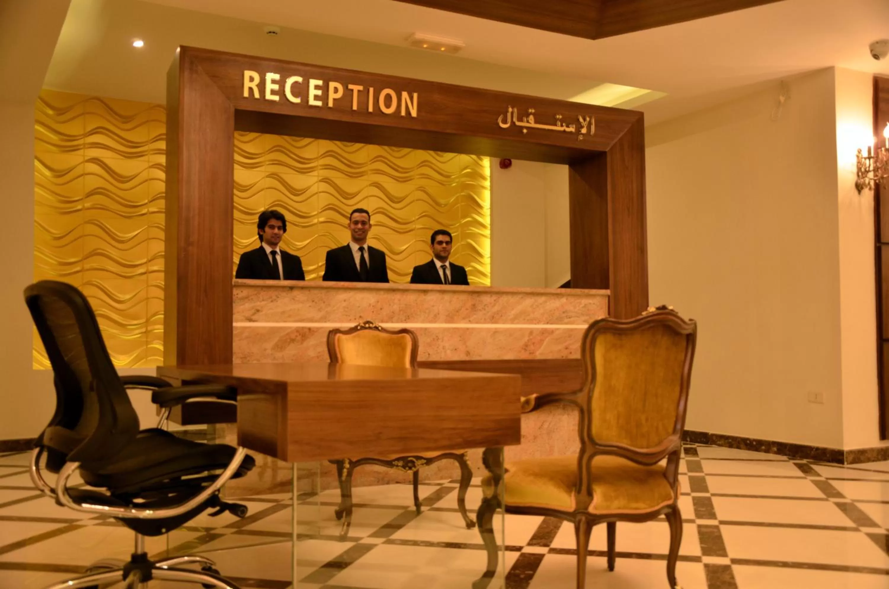 Lobby or reception in City Rose Hotel Suites