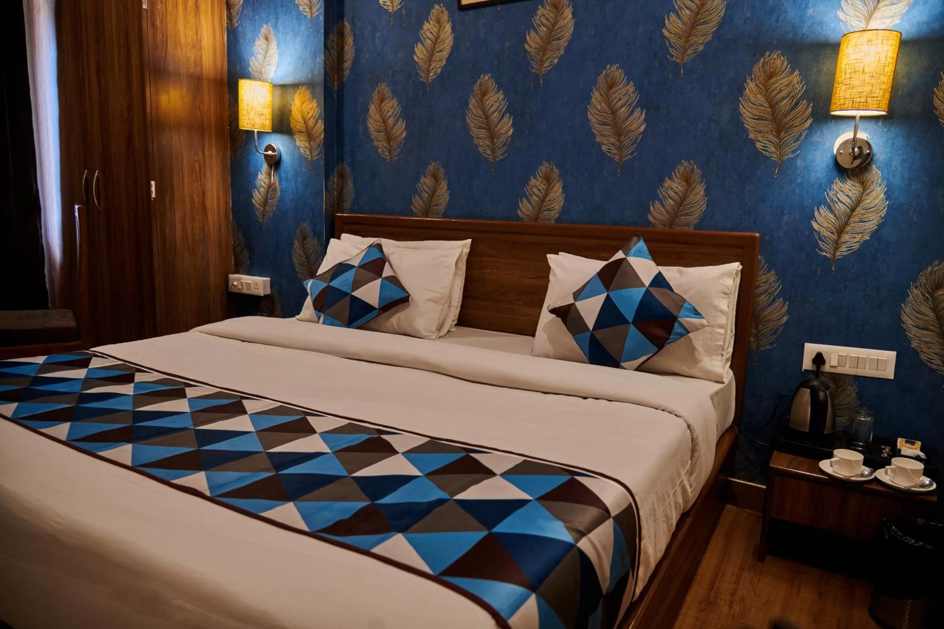 Bed in The Sarai, Hotel