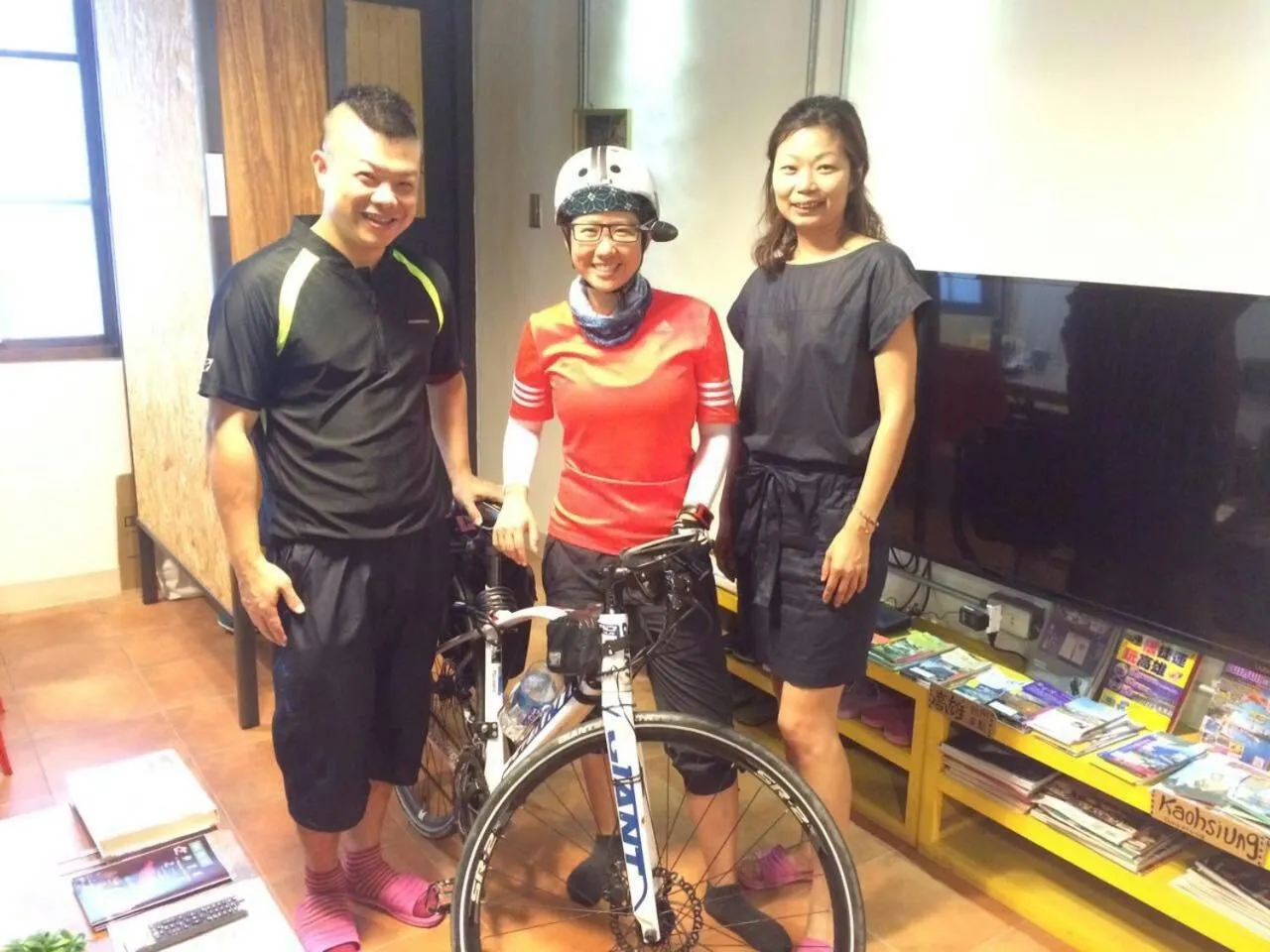 People in Knock Knock Hostel